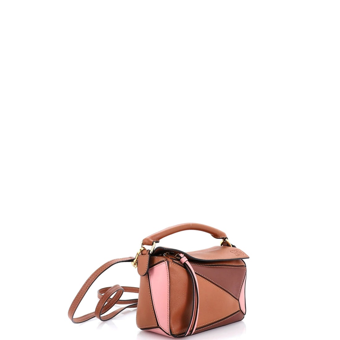 Mini Loewe Puzzle Bag Leather - 2