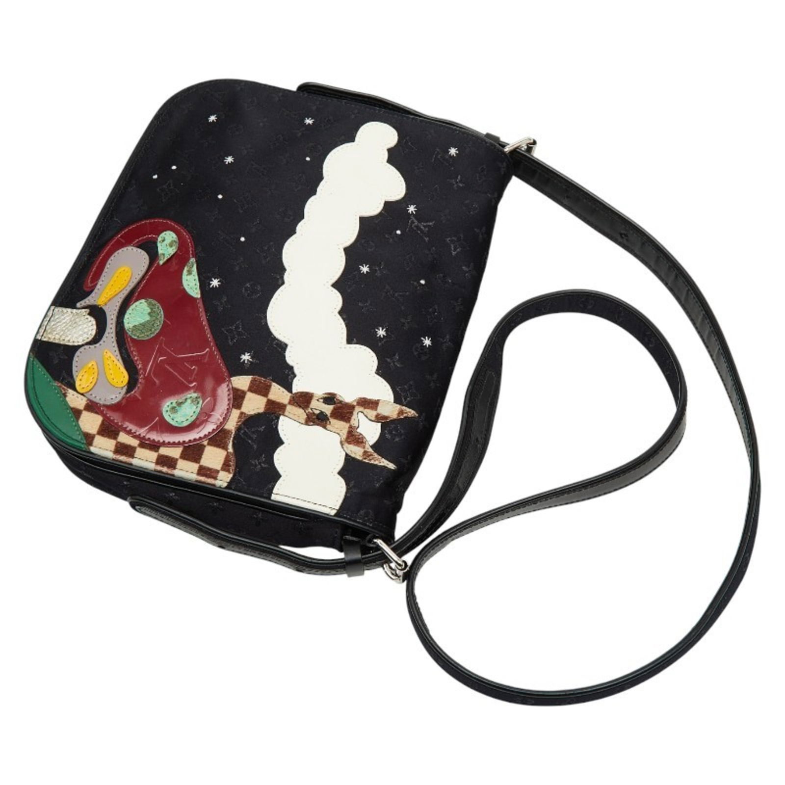 Leather - Louis Vuitton Shoulder Bag Satin - 4