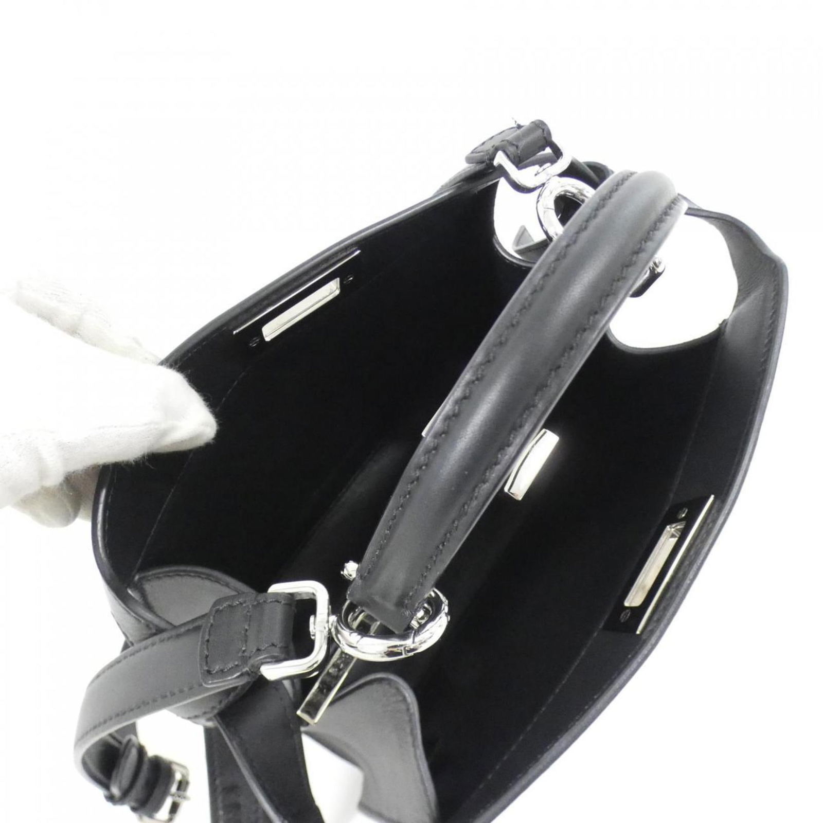 Leather Fendi Handbag - 10