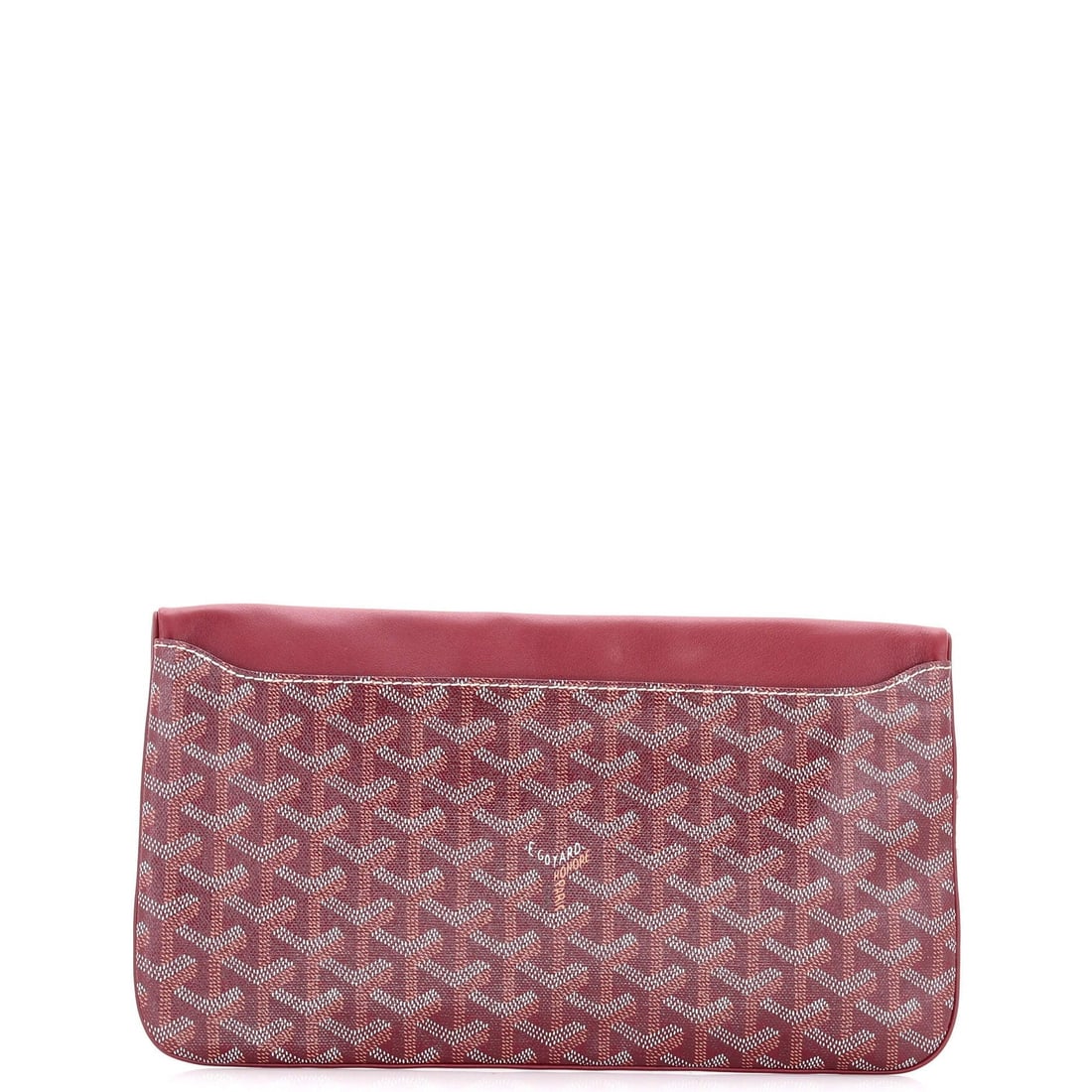Canvas Goyard Saint Marie Clutch Coated - 3