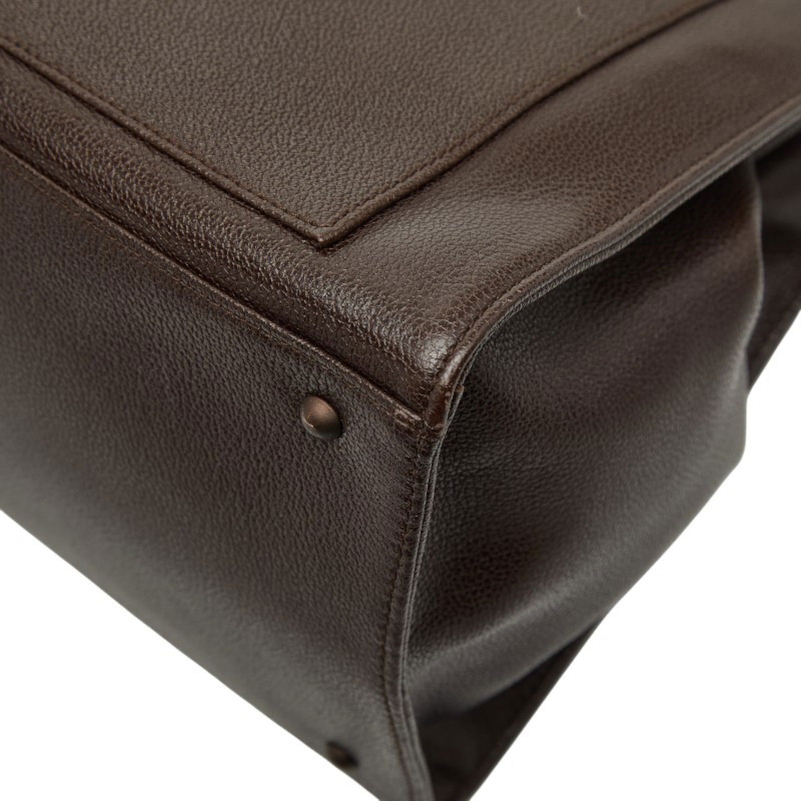 Calfskin Chanel Tote Bag Grained - 6