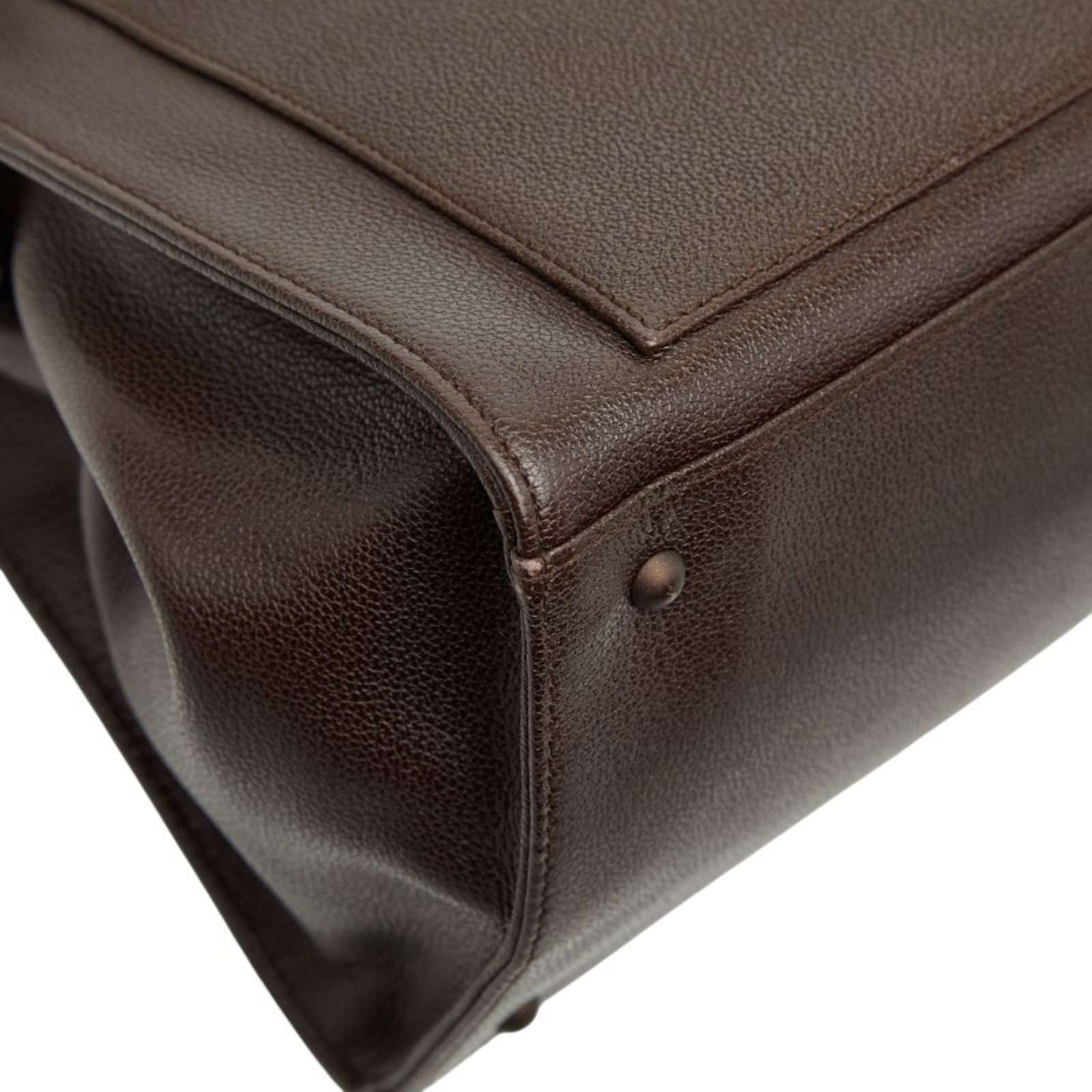 Calfskin Chanel Tote Bag Grained - 7