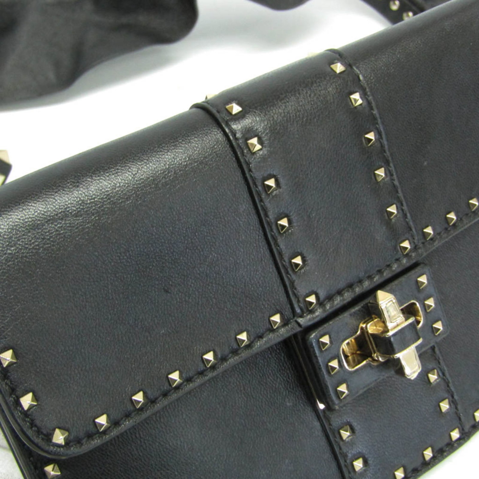 Leather Valentino Garavani Chain/ Shoulder Wallet - 15