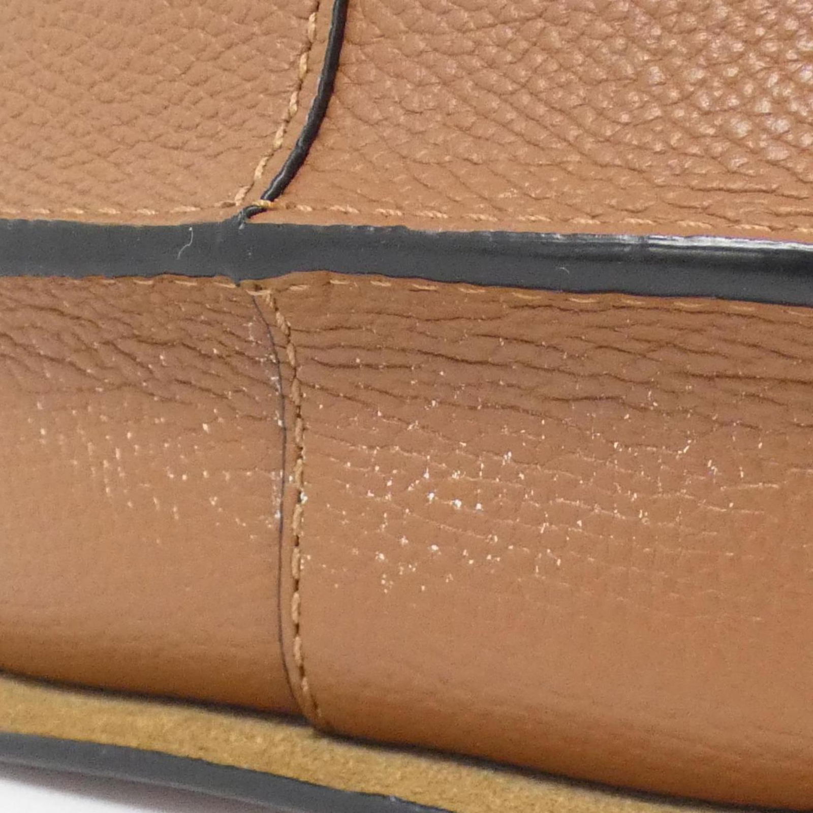 Leather Loewe Shoulder Bag - 3