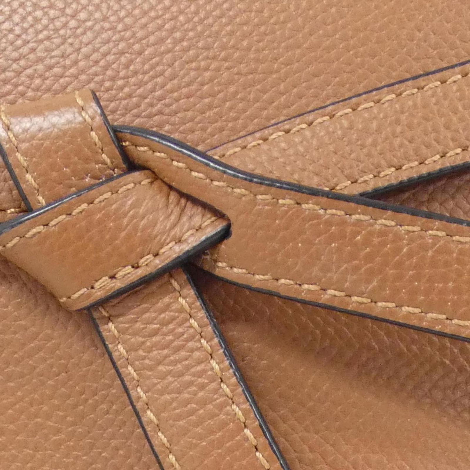 Leather Loewe Shoulder Bag - 7