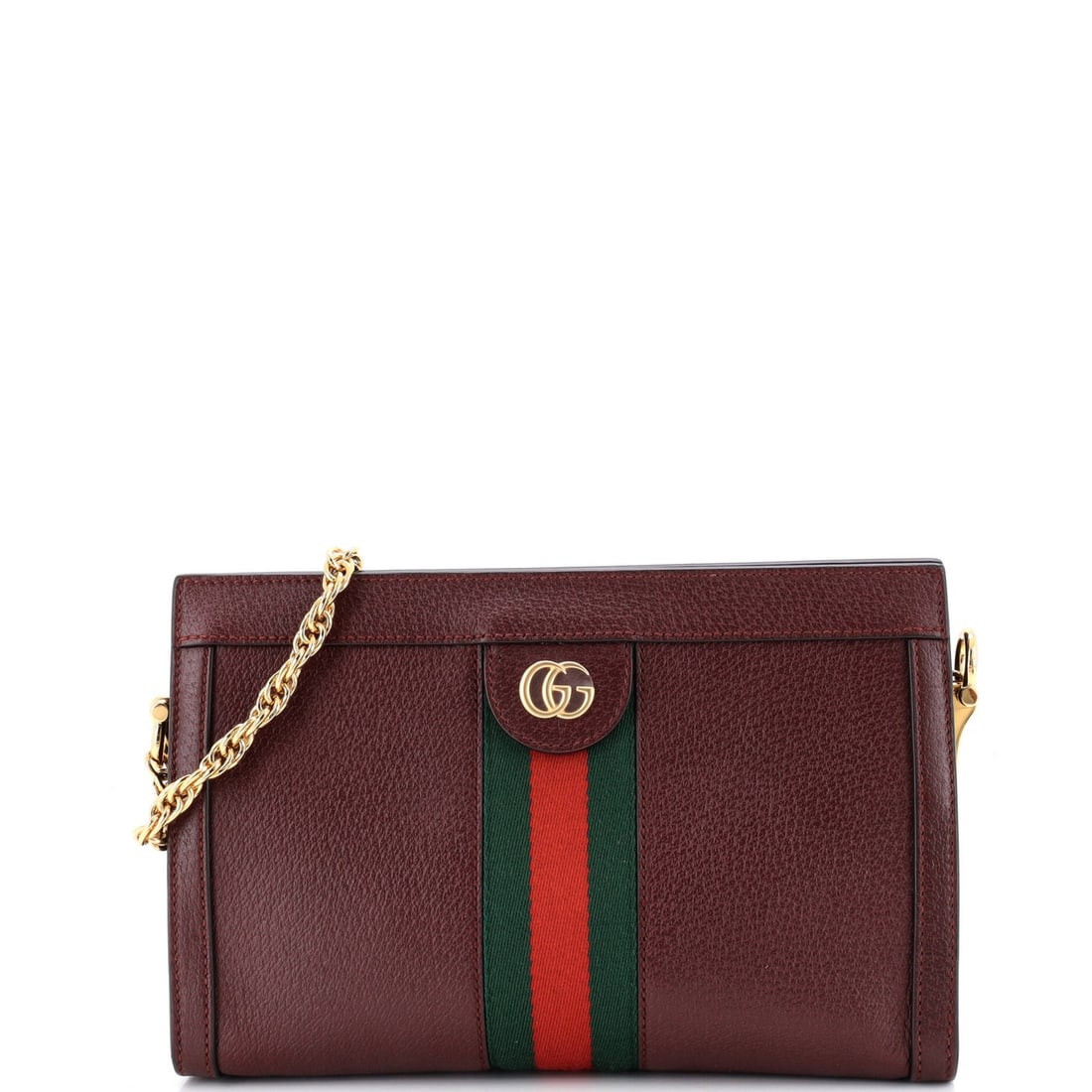 Small Gucci Ophidia Chain Shoulder Bag Leather (1 of 5)