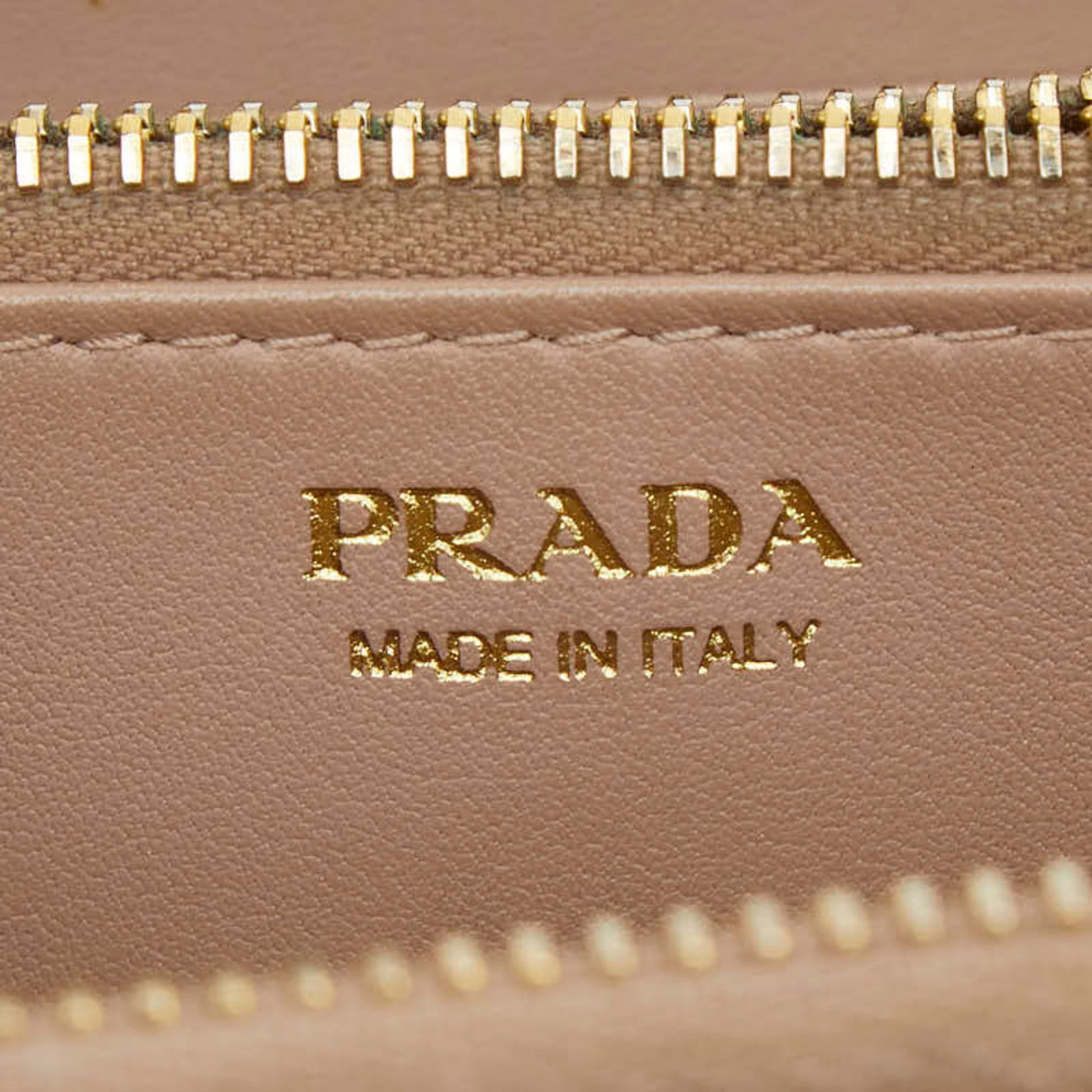 Leather Prada Long Wallet (Bi-Fold) - 7