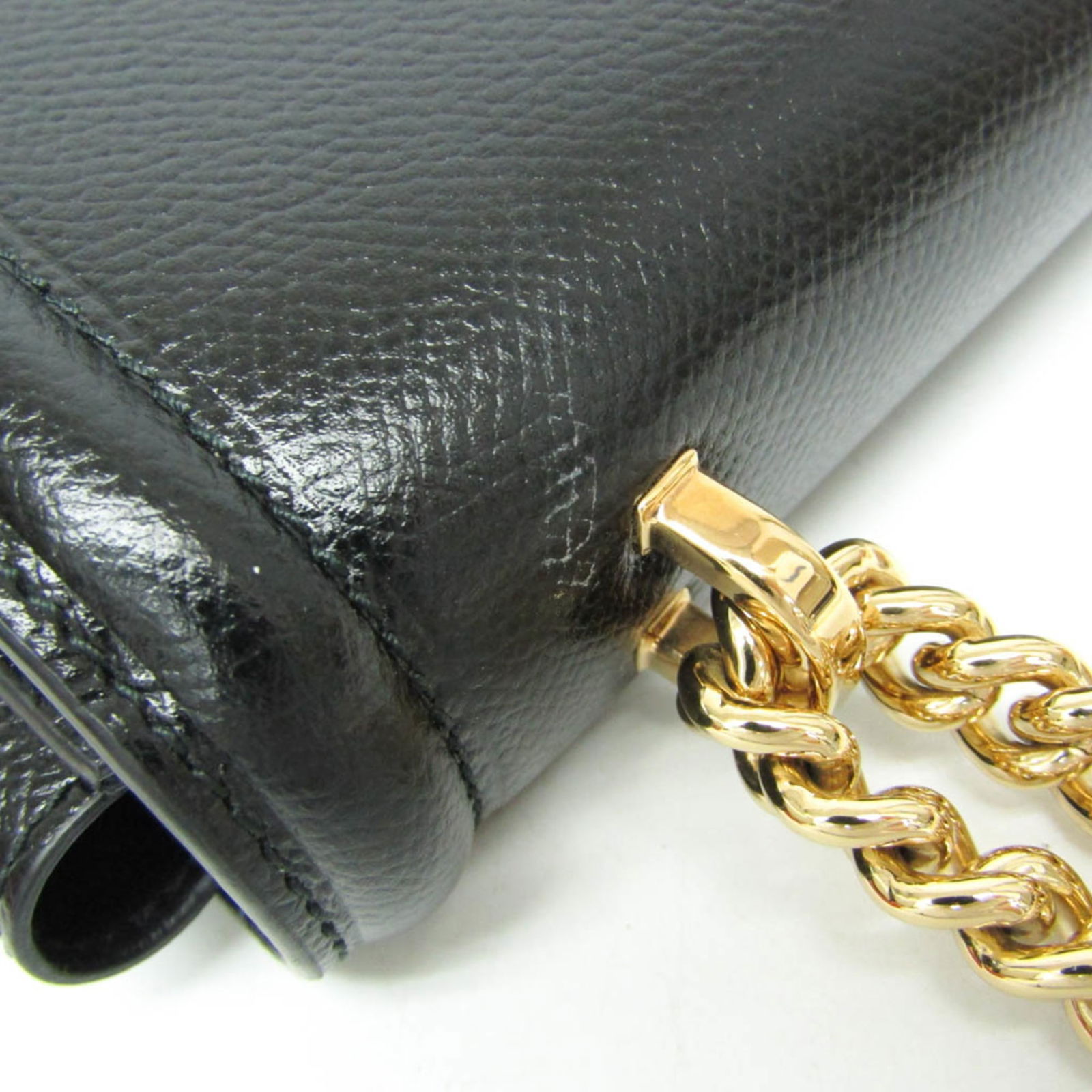 Leather Salvatore Ferragamo Shoulder Bag - 7