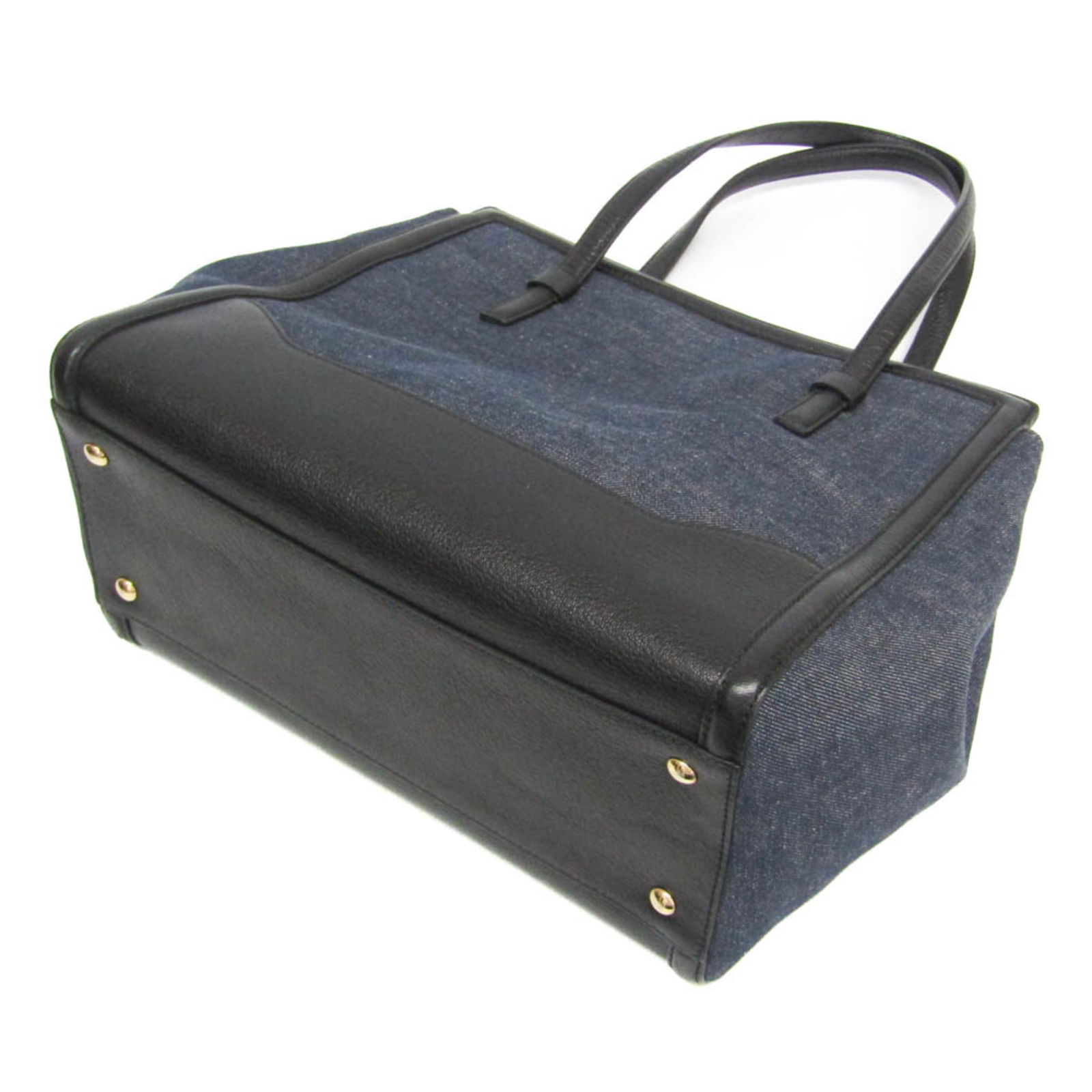 Denim - Salvatore Ferragamo Tote Bag Leather - 3