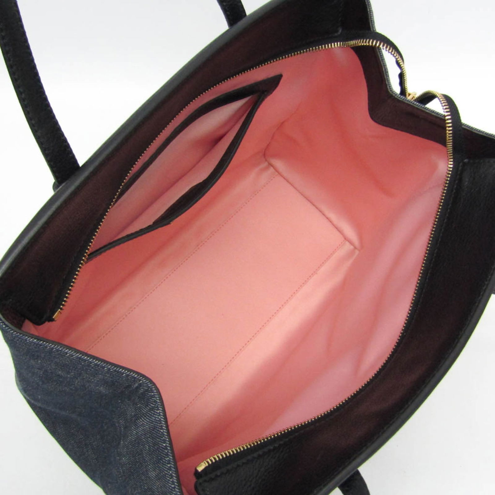 Denim - Salvatore Ferragamo Tote Bag Leather - 4