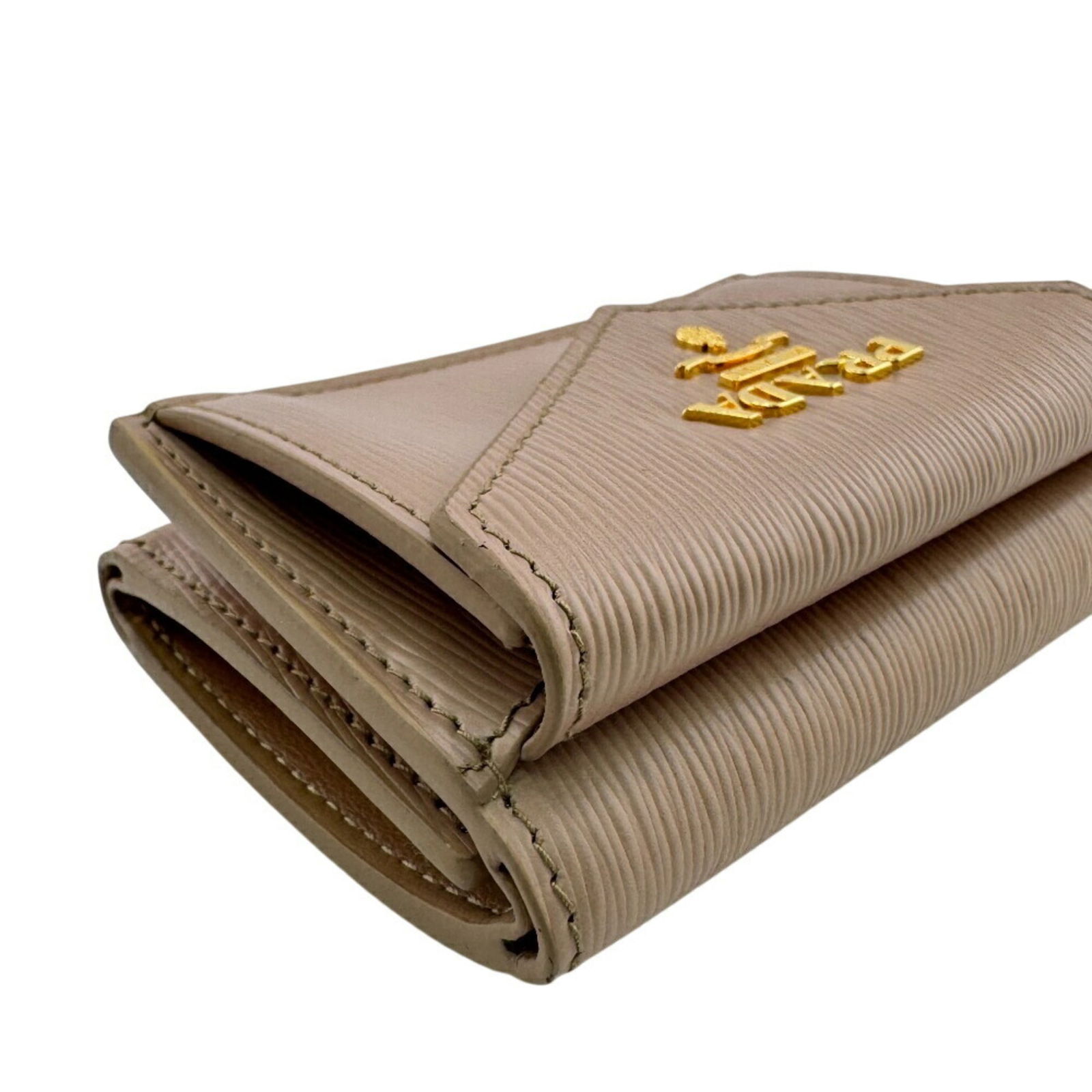 Leather Prada Wallet (Tri-Fold) - 3