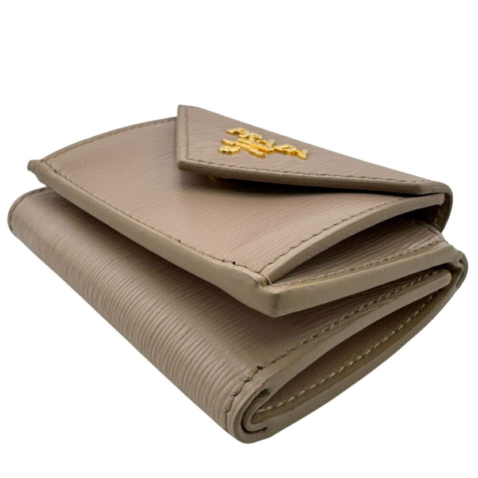 Leather Prada Wallet (Tri-Fold) - 4
