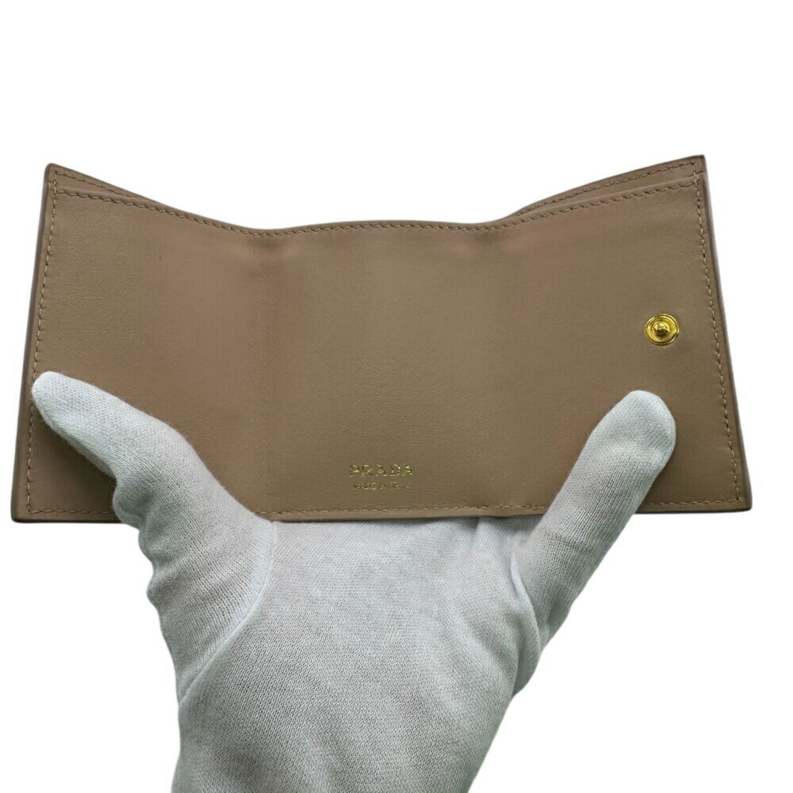 Leather Prada Wallet (Tri-Fold) - 8