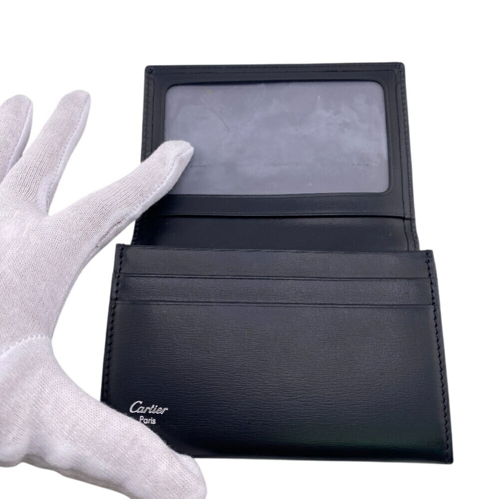 Leather Cartier Card Case - 7