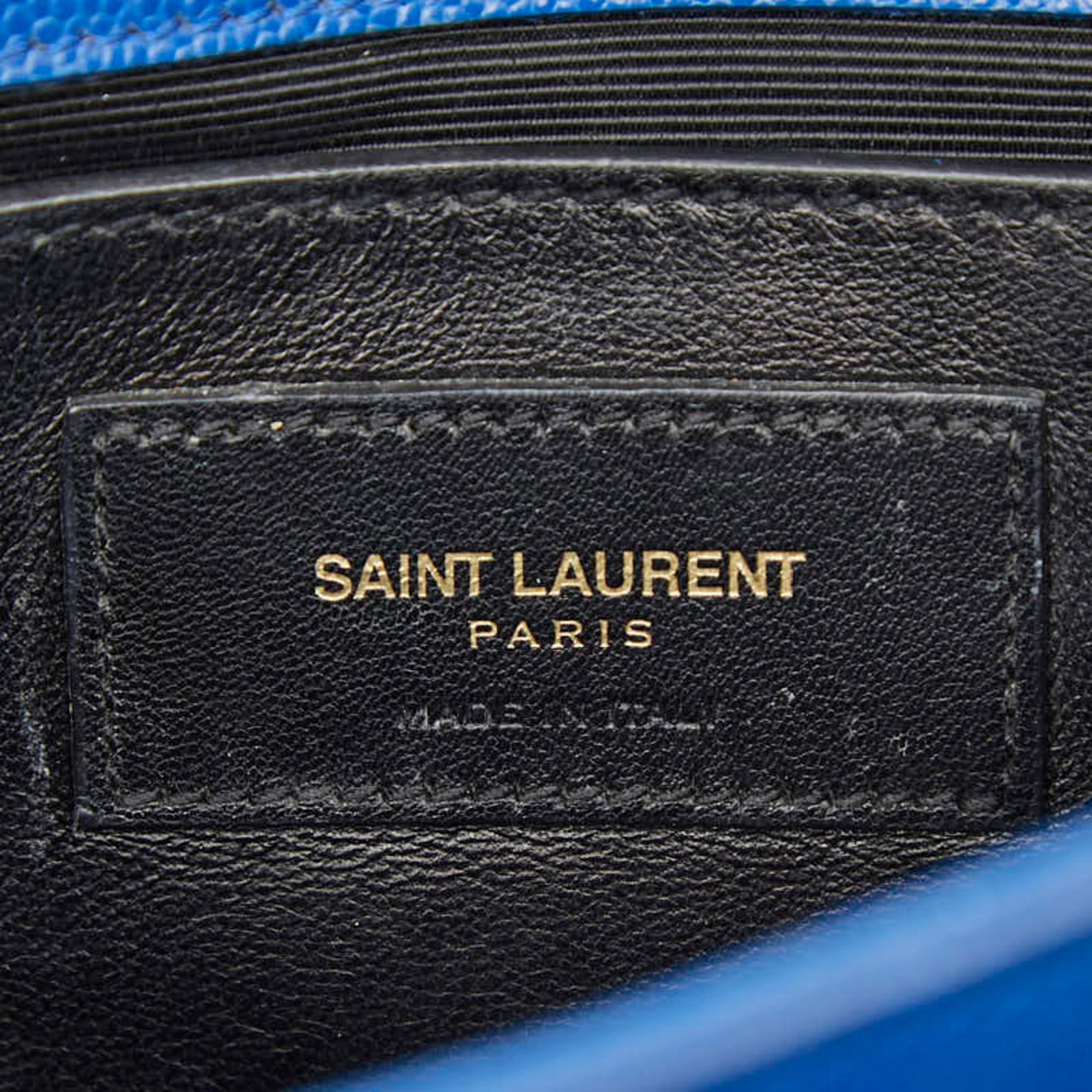 Leather Saint Laurent Shoulder Bag - 11