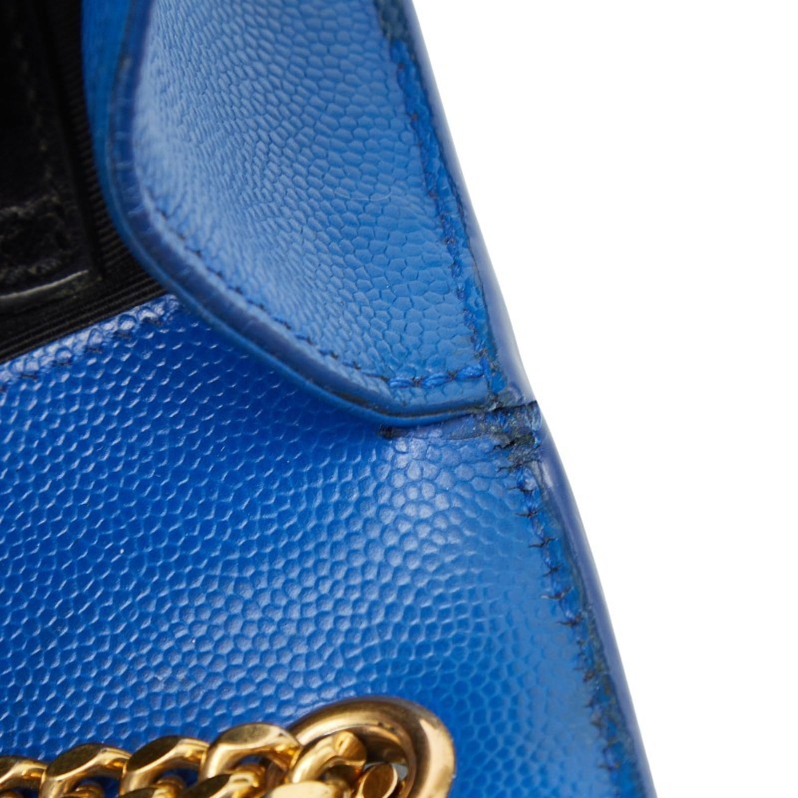 Leather Saint Laurent Shoulder Bag - 8