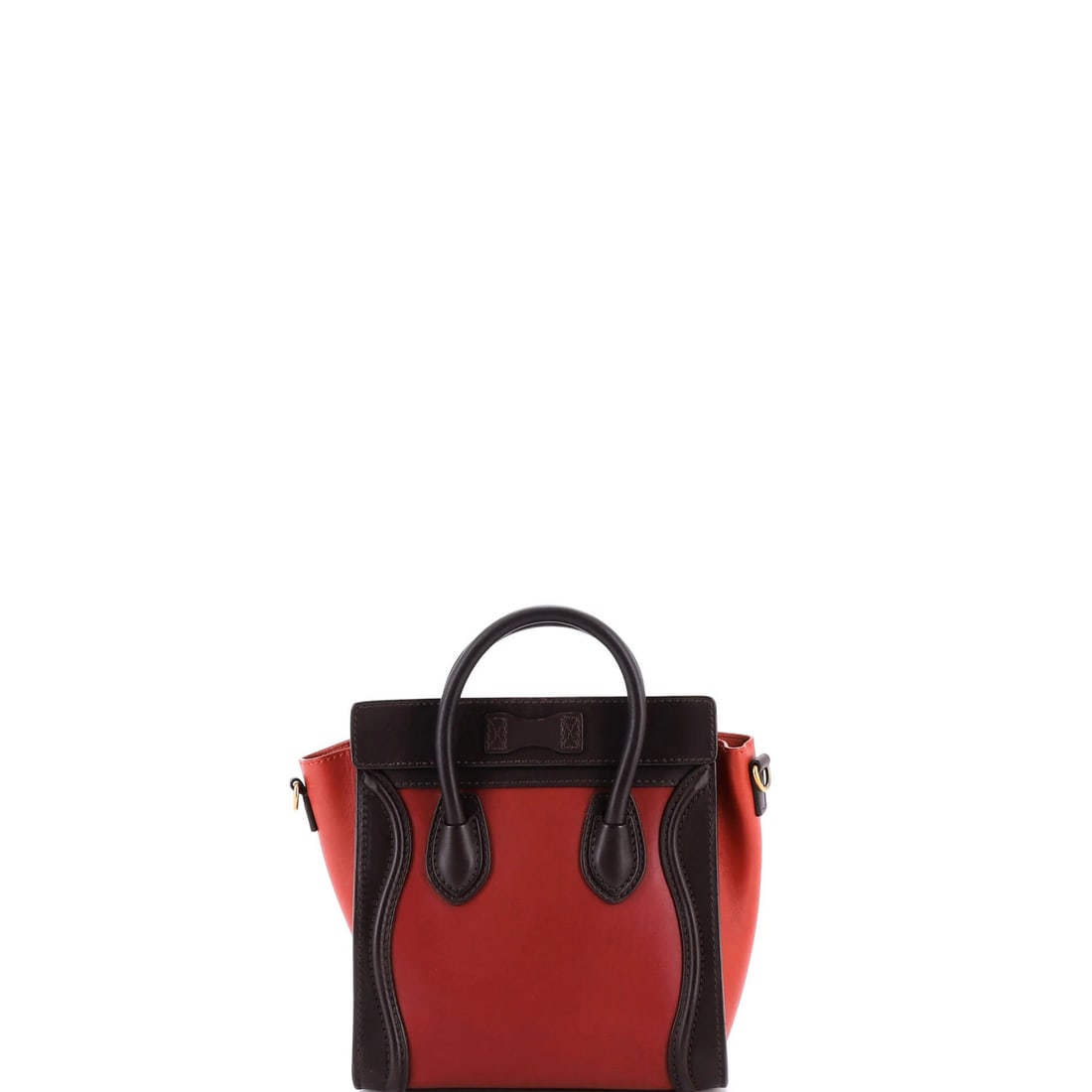 Nano Celine Tricolor Luggage Bag Leather - 3
