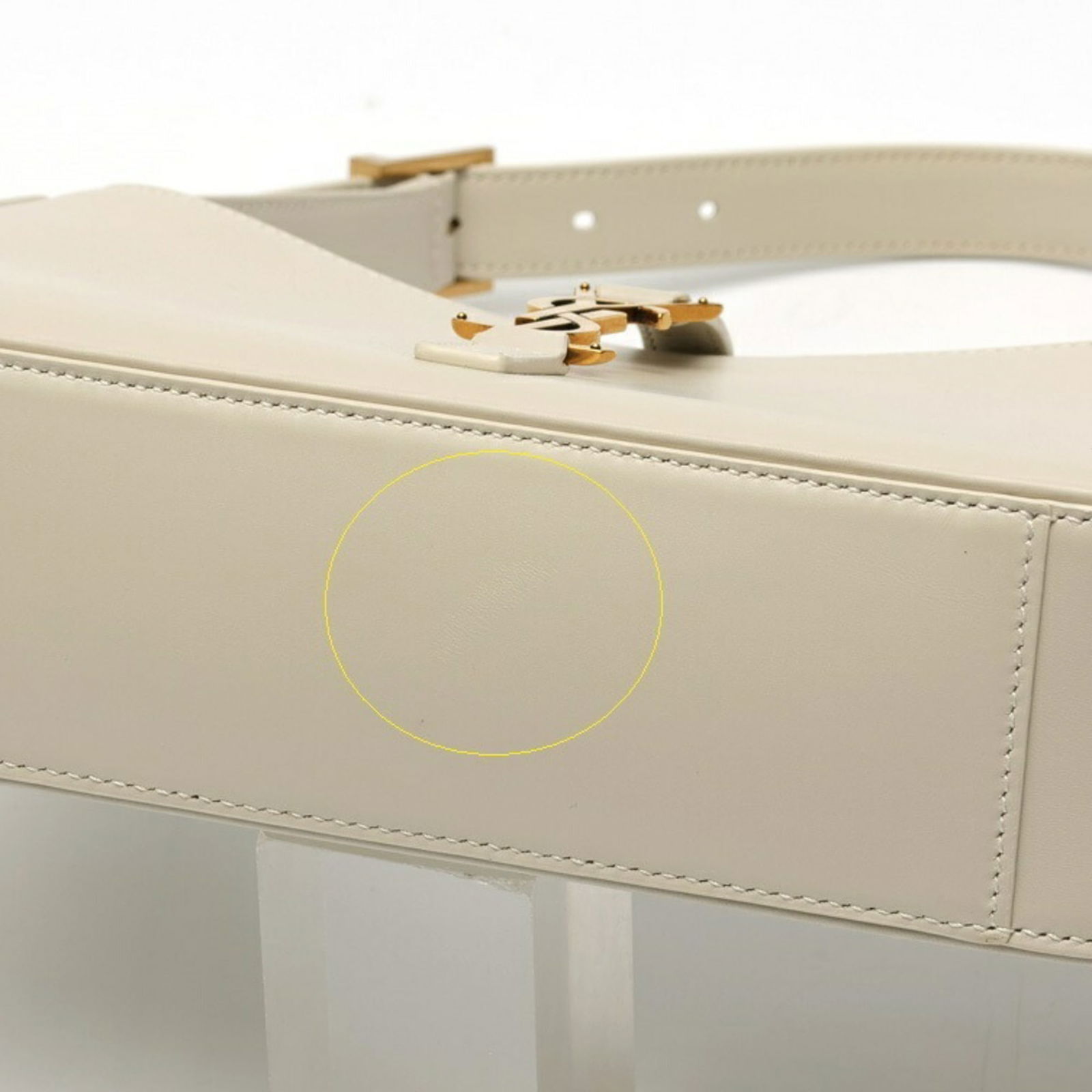 Leather Saint Laurent Handbag - 5