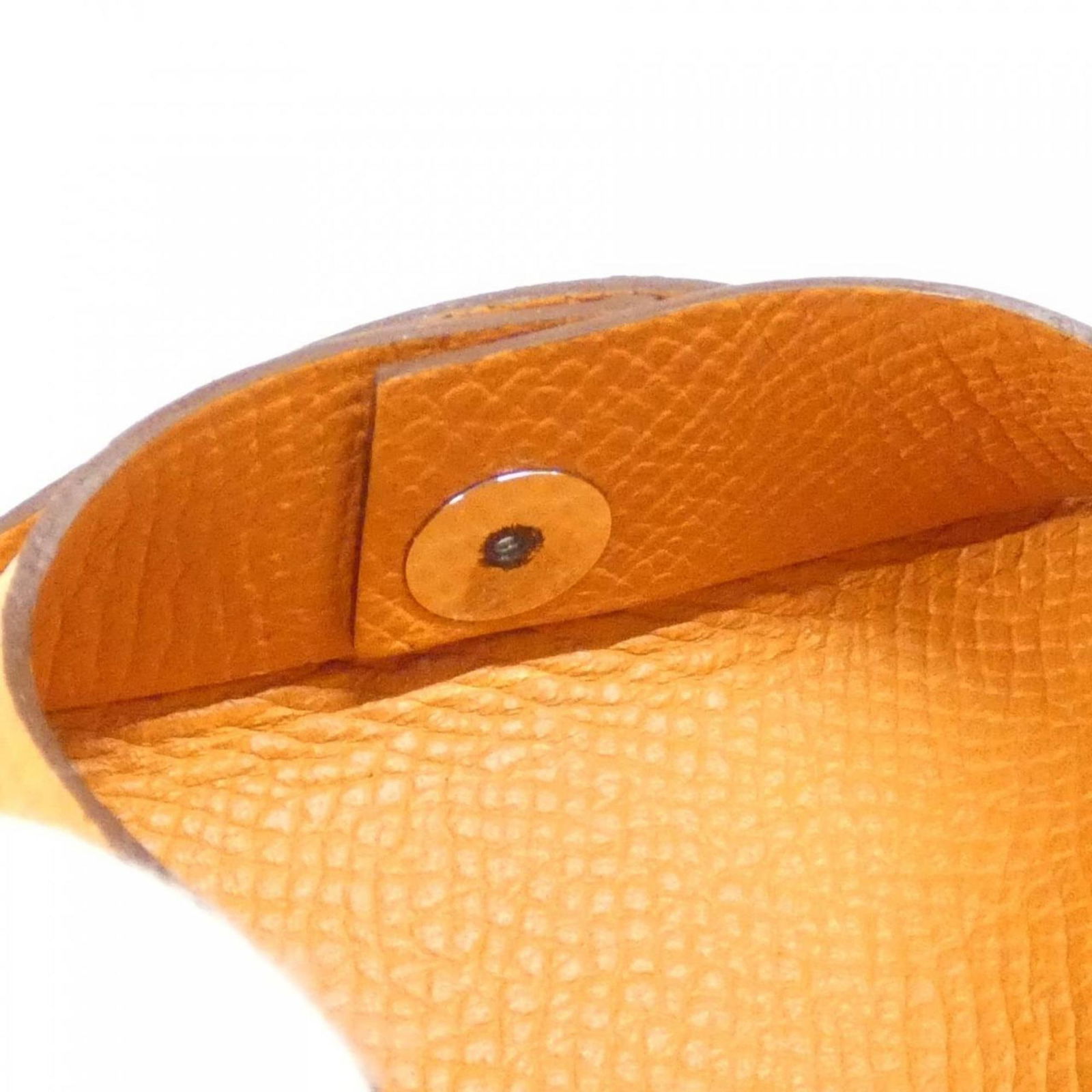 Leather Hermes Coin Purse/ Coin Case Epsom - 4