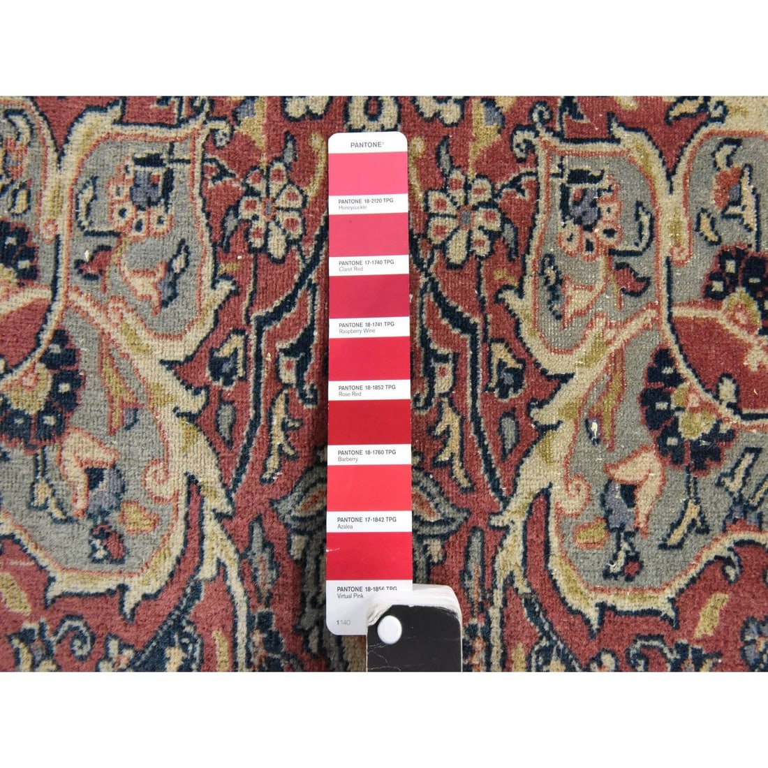 Rug 6'6"x10'2" Ivory Vintage Turkish Sivas Pure Wool Hand Knotted Oriental - 5