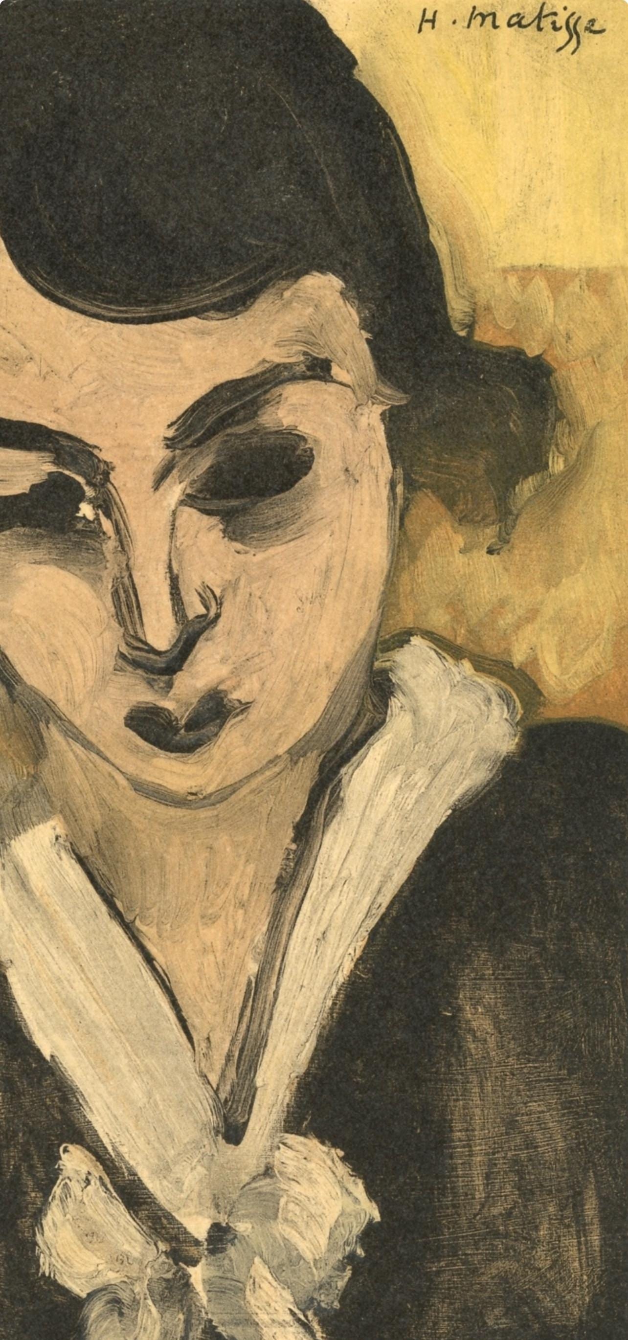 Lithograph - Henri Matisse - Mademoiselle M.A. - Portraits par Henri Matisse - 4