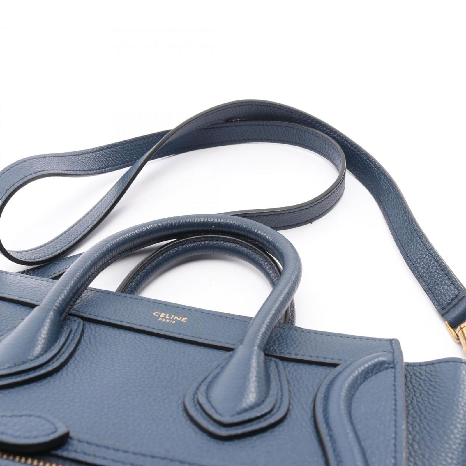 Leather Celine Handbag - 7