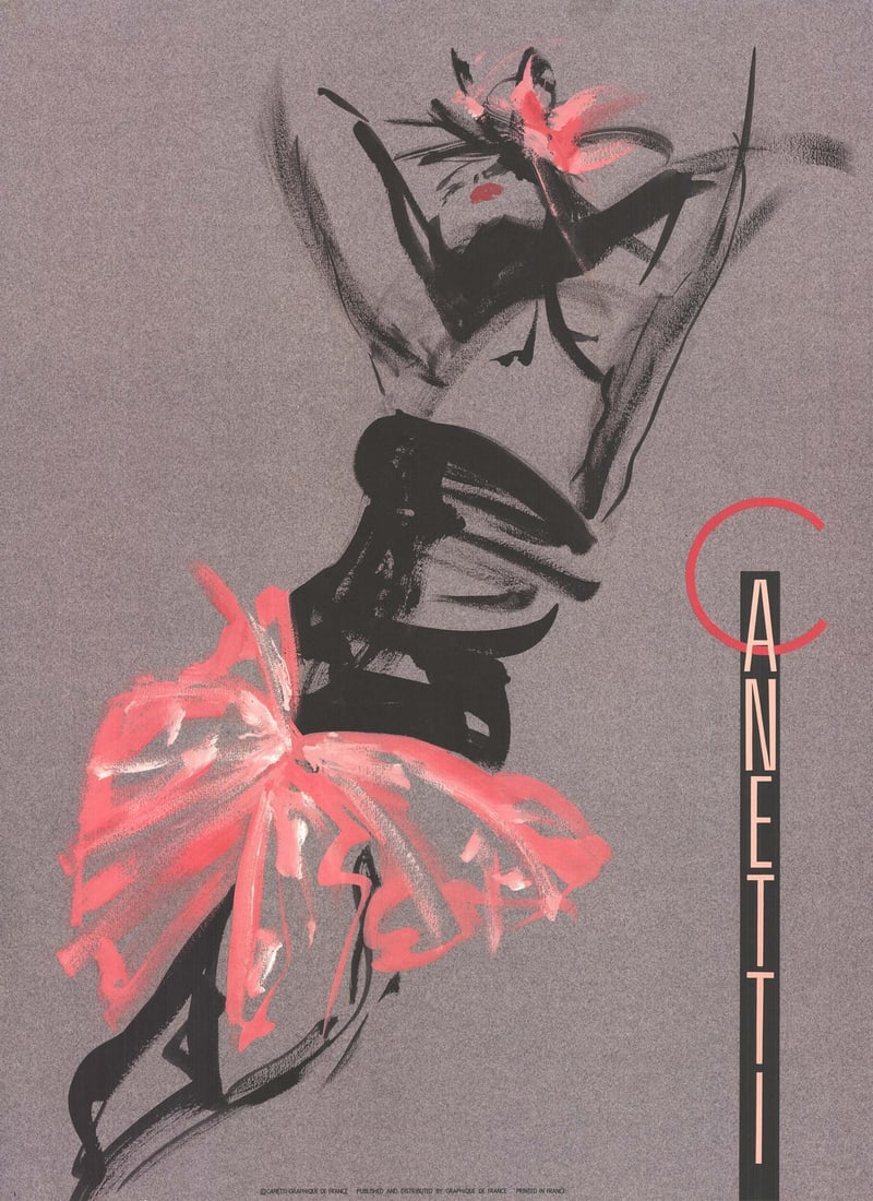 Contemporary MICHEL CANETTI Raphaela 33.5" x 24.5" Offset Lithograph 1989: Contemporary MICHEL CANETTI Raphaela 33.5" x 24.5" Offset Lithograph 1989 This listing features Contemporary MICHEL CANETTI Raphaela 33.5" x 24.5" Offset Lithograph 1989. Item specifics are provided