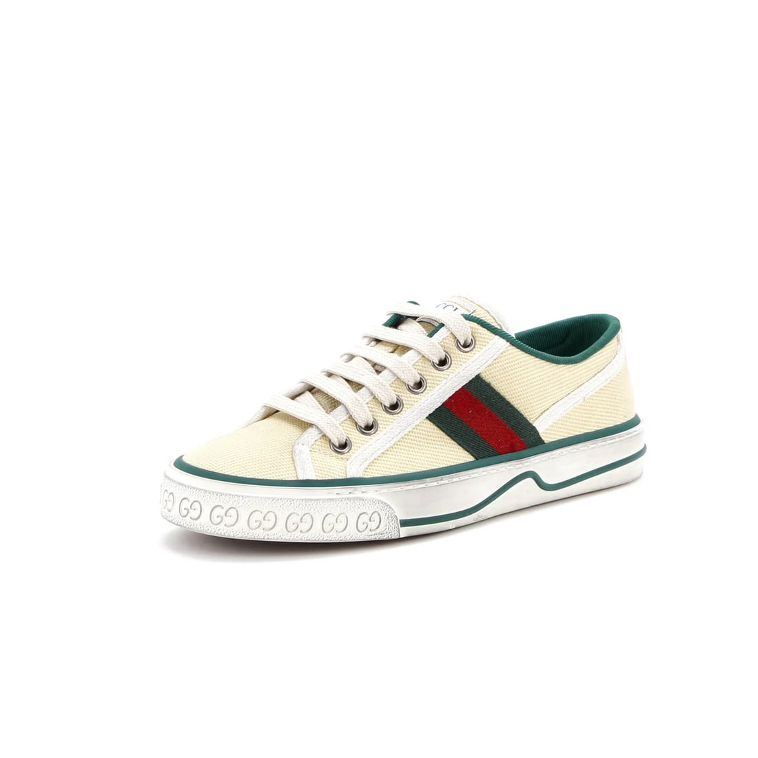 Canvas Gucci 1977 Tennis Sneakers Mini GG: Canvas Gucci 1977 Tennis Sneakers Mini GG This listing features Canvas Gucci 1977 Tennis Sneakers Mini GG. Item specifics are provided below. Item Specifics: Brand: Gucci Us Shoe Size: Us(M) 2 | It 35