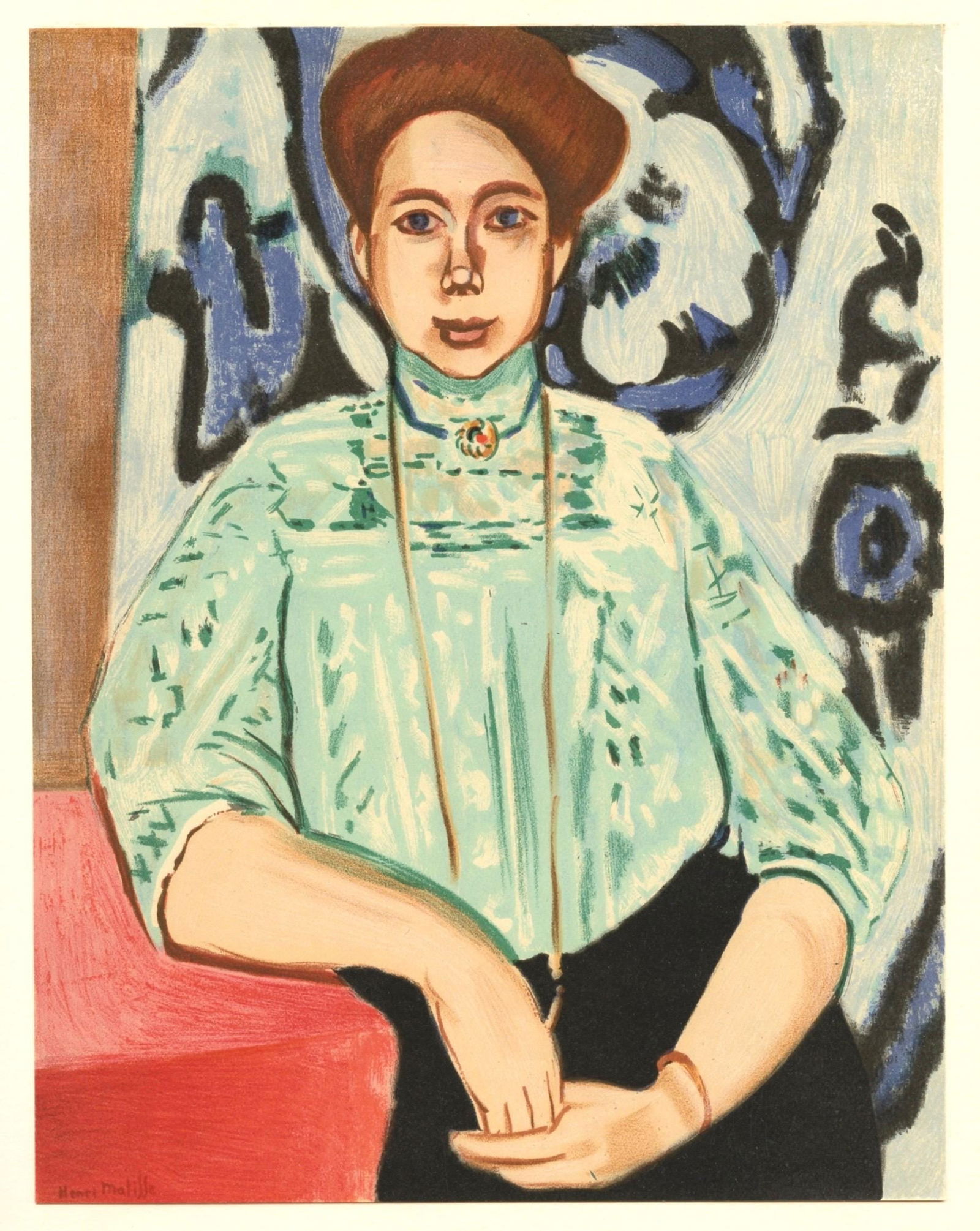 Lithograph - Henri Matisse - Madame Grta Moll - Portraits par Henri Matisse - 5