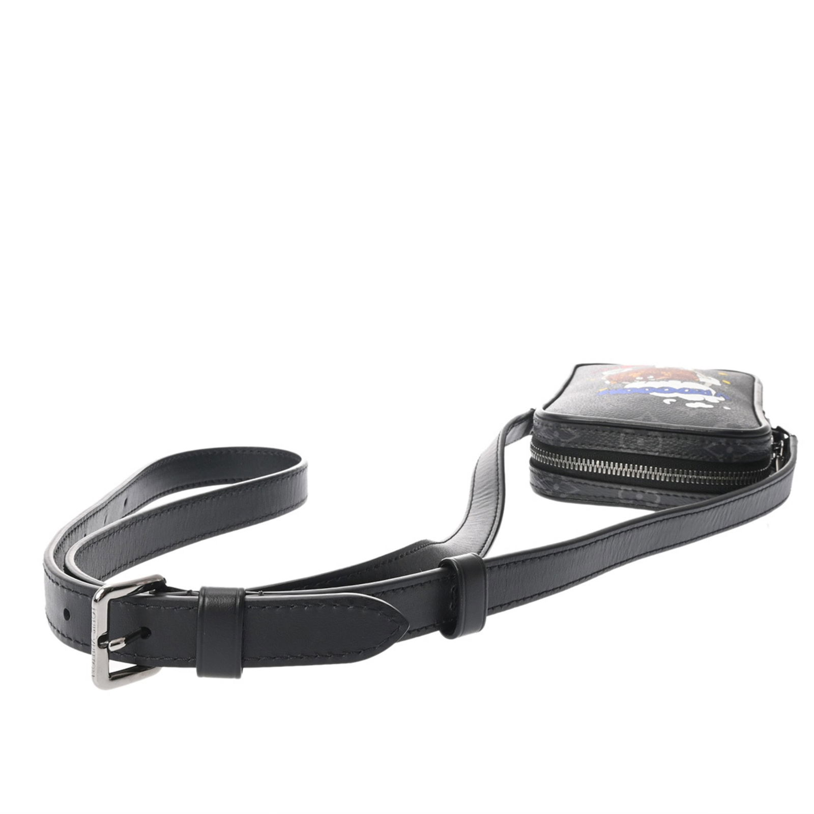 Canvas - Louis Vuitton Shoulder Bag Monogram Eclipse - 4