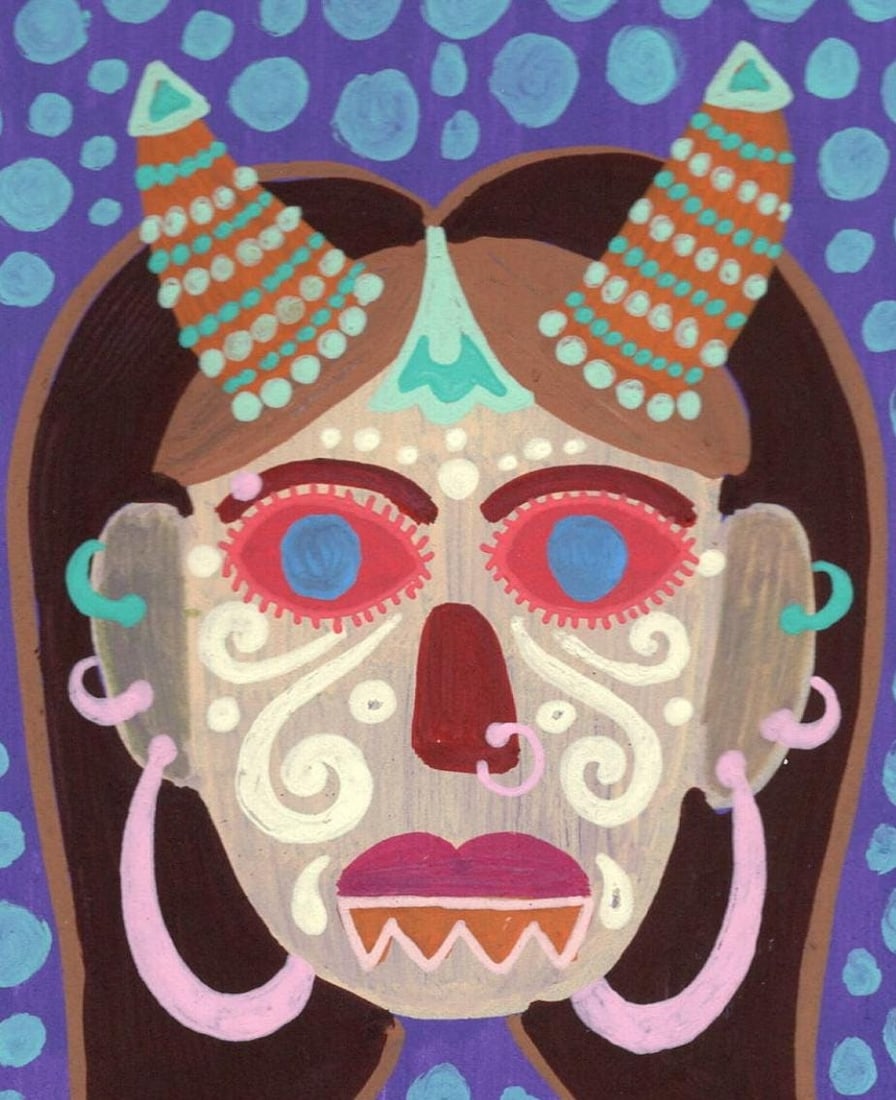 12 Evil Eye Mask - 2