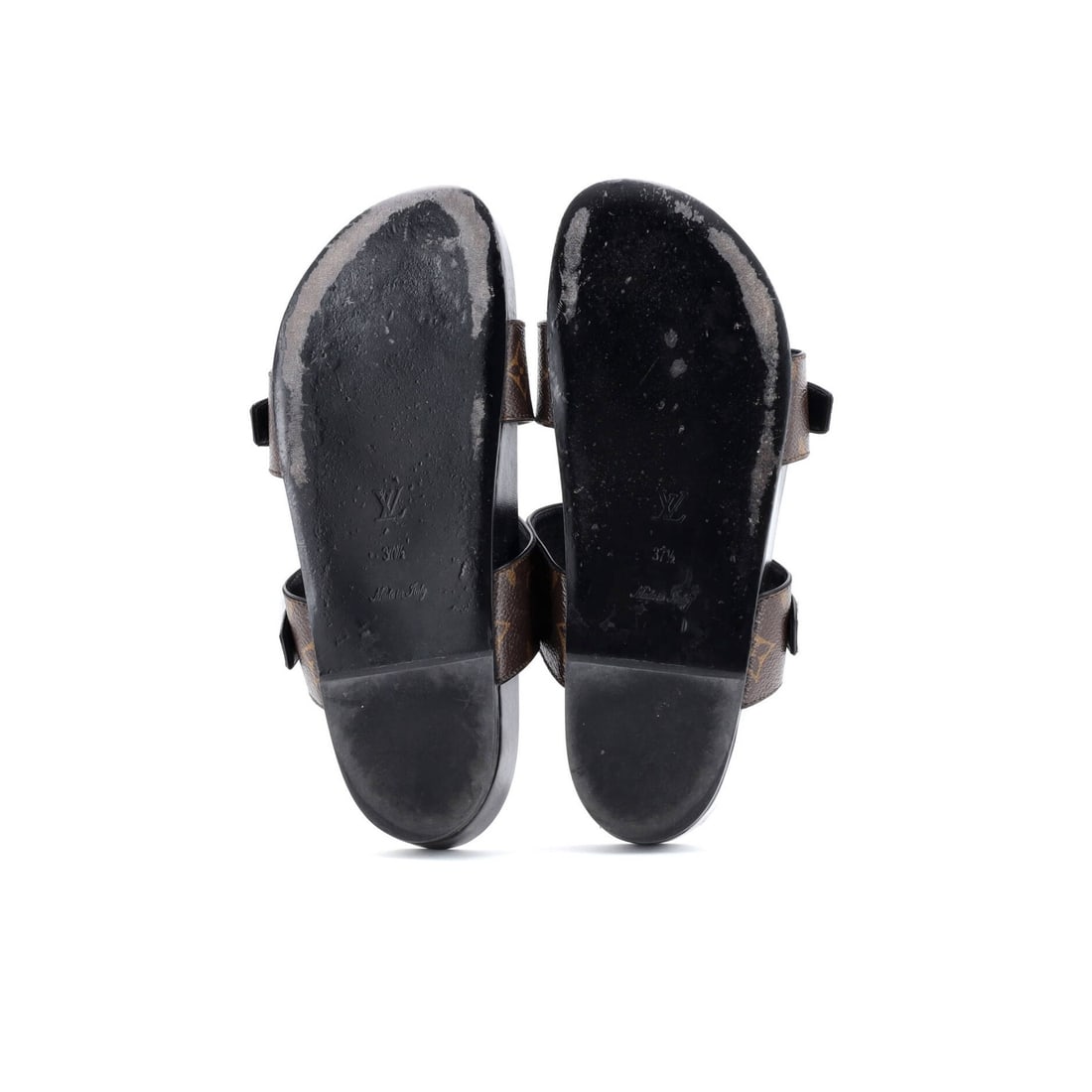 Canvas Louis Vuitton Women's Bom Dia Flat Mules Monogram - 4
