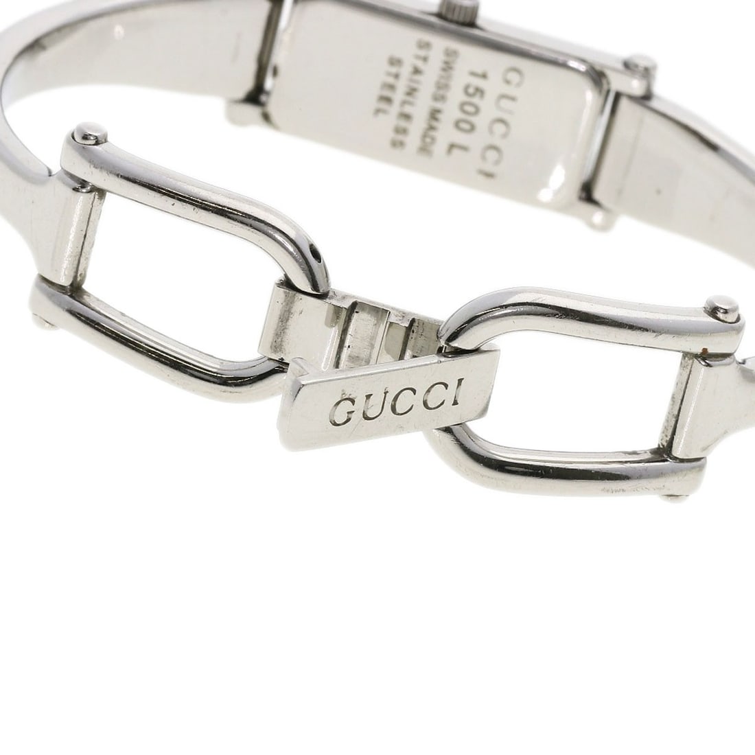 Steel GUCCI 1500L Watches Stainless Steel/ Stainless - 8