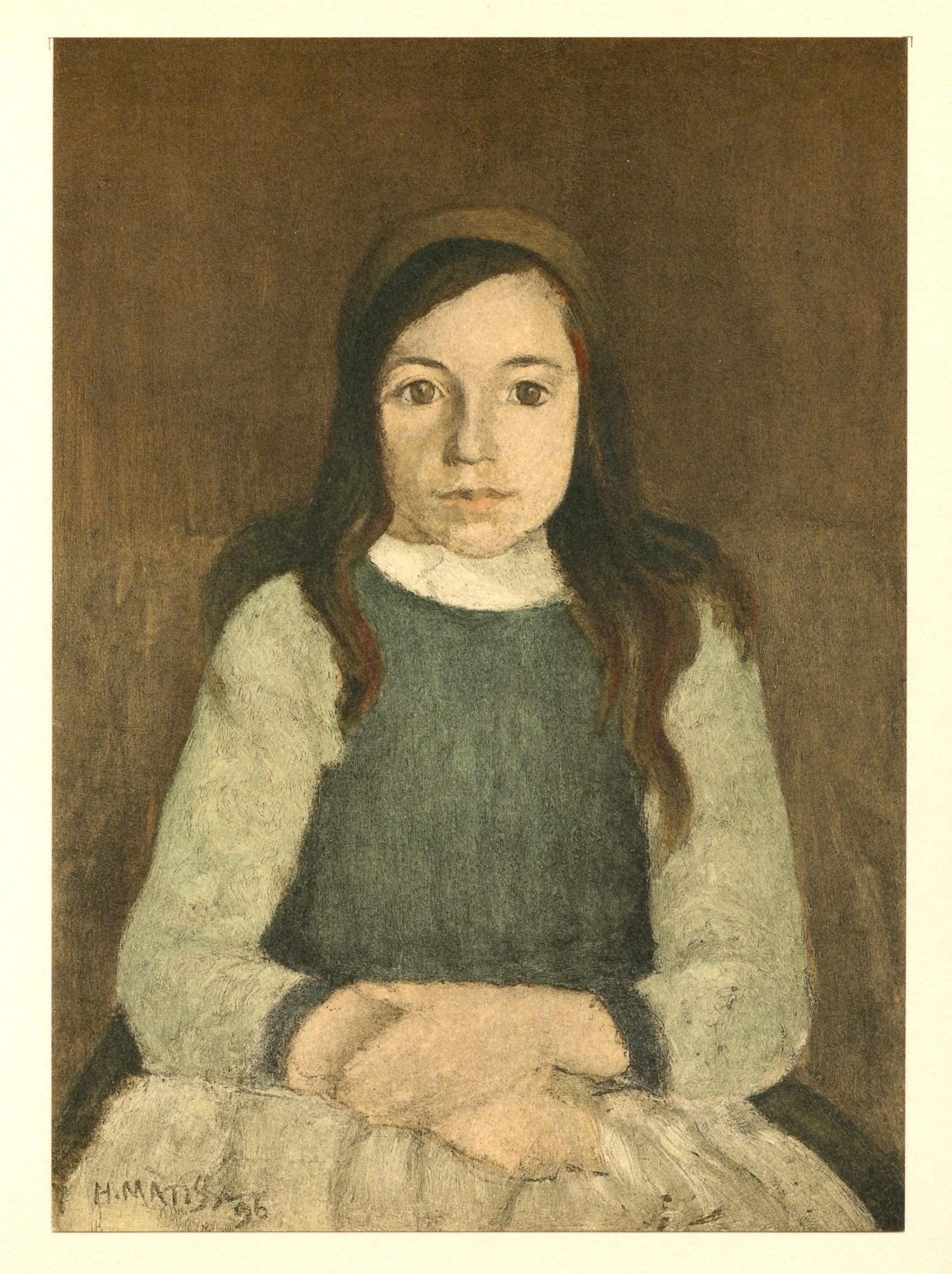 Lithograph - Henri Matisse - Nini Btron - Portraits par Henri Matisse - 5