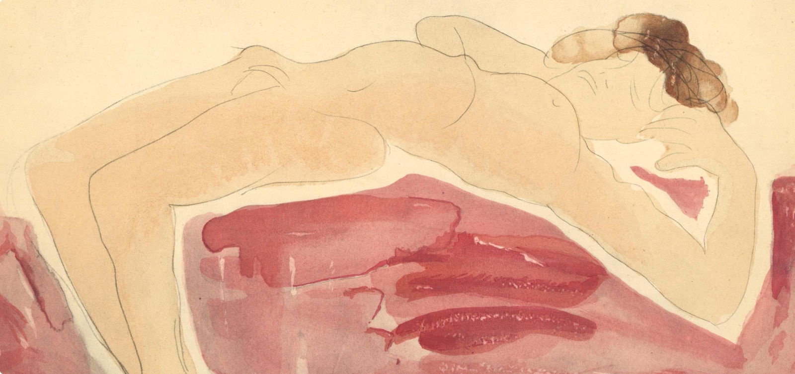 Lithograph - Auguste Rodin - Composition - La Varende - Rodin - 2