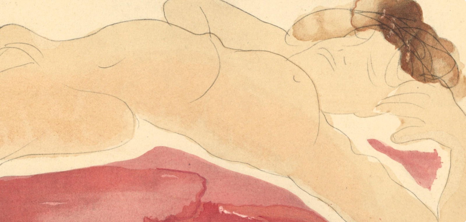 Lithograph - Auguste Rodin - Composition - La Varende - Rodin - 4