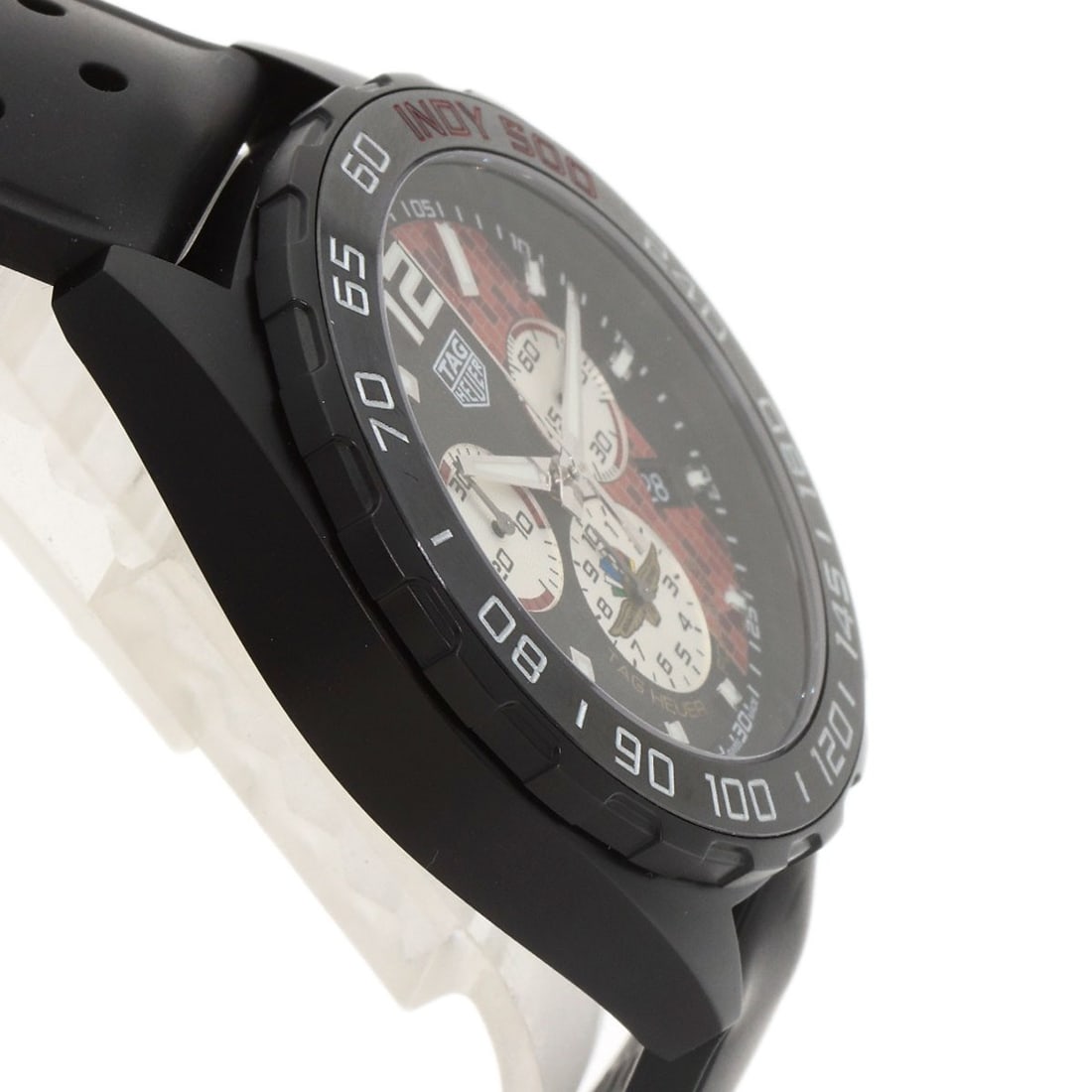 Rubber TAG HEUER FORMULA1 Indy 500 Watches CAZ101AD Stainless Steel/ - 6