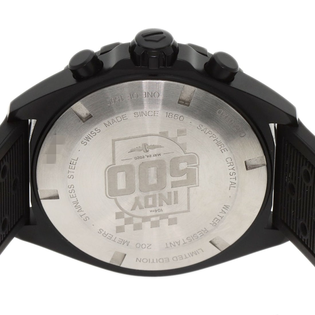 Rubber TAG HEUER FORMULA1 Indy 500 Watches CAZ101AD Stainless Steel/ - 7