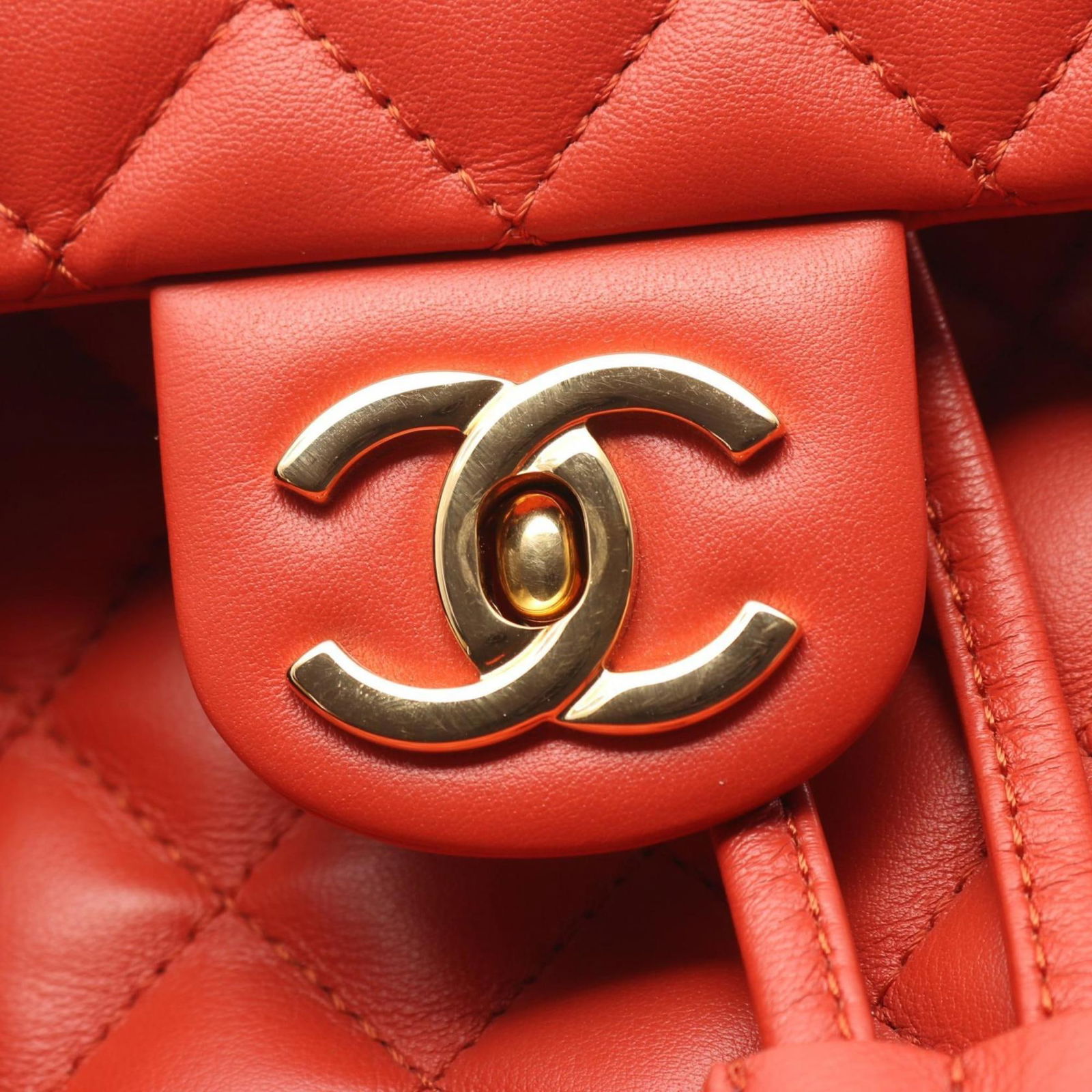 Leather Chanel Backpack - 10