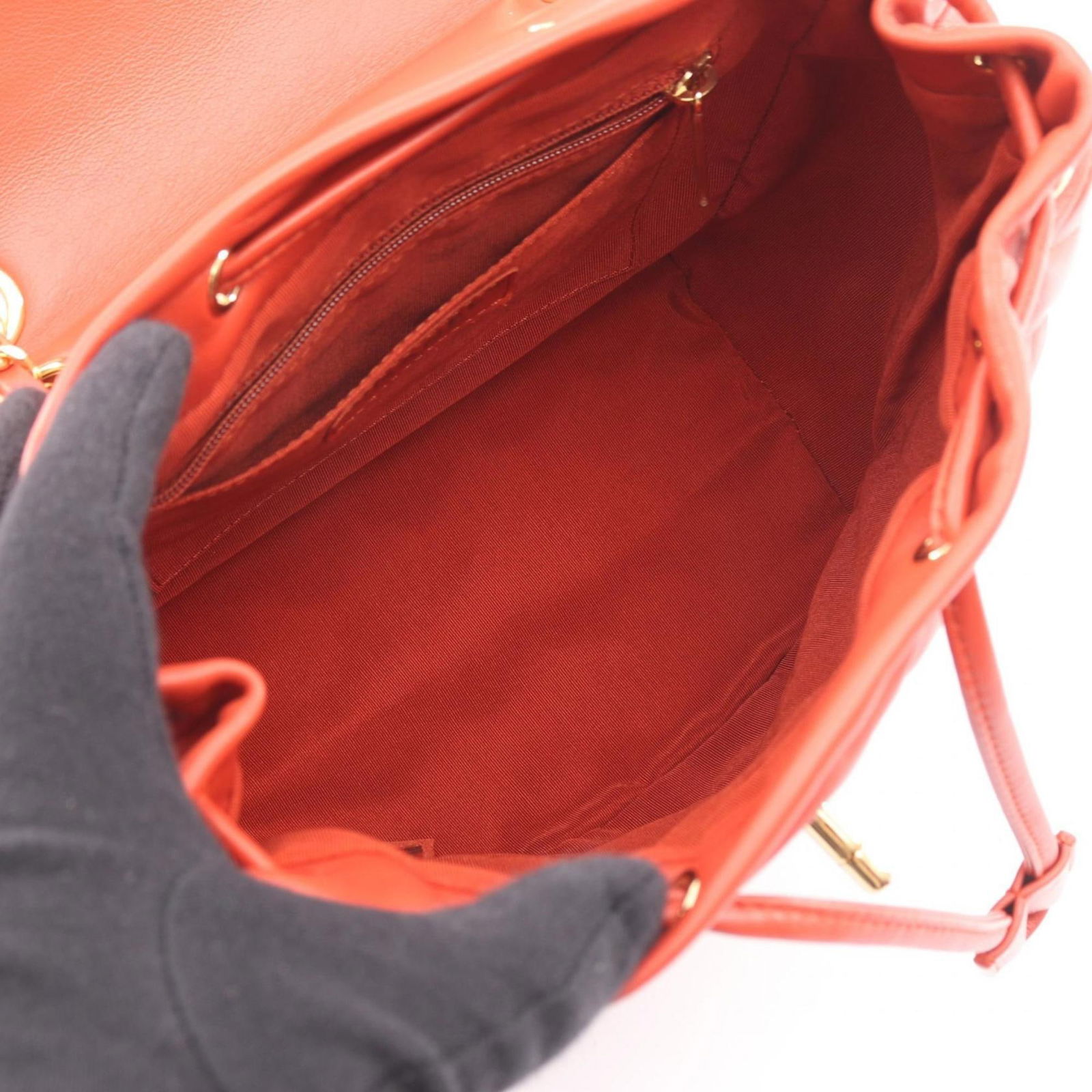 Leather Chanel Backpack - 3