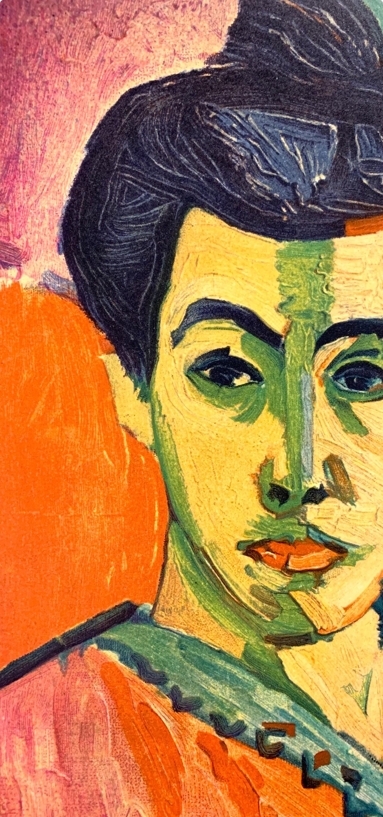 Lithograph - Henri Matisse - Madame Matisse - Portraits par Henri Matisse - 3