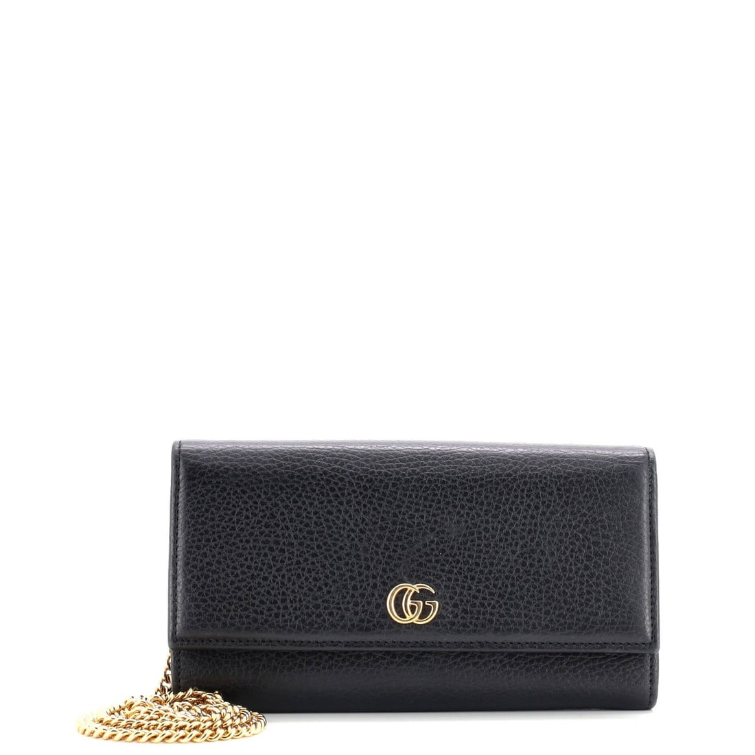 Leather Gucci GG Marmont Continental Chain Wallet: Leather Gucci GG Marmont Continental Chain Wallet This listing features Leather Gucci GG Marmont Continental Chain Wallet. Item specifics are provided below. Item Specifics: Brand: Gucci Exterior Mate