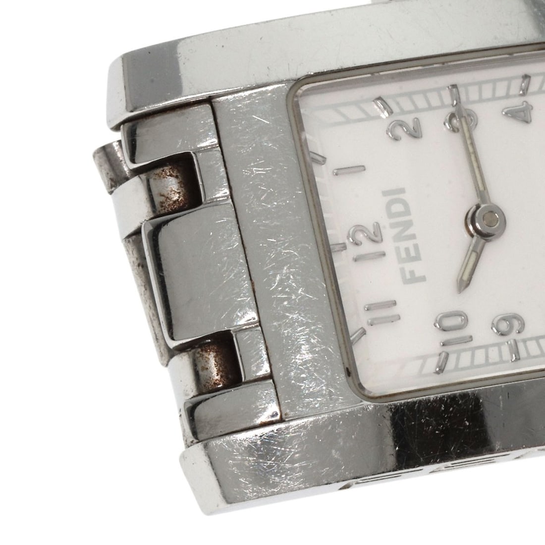 Steel FENDI Square face Watches 7000L Stainless Steel/ Stainless - 14