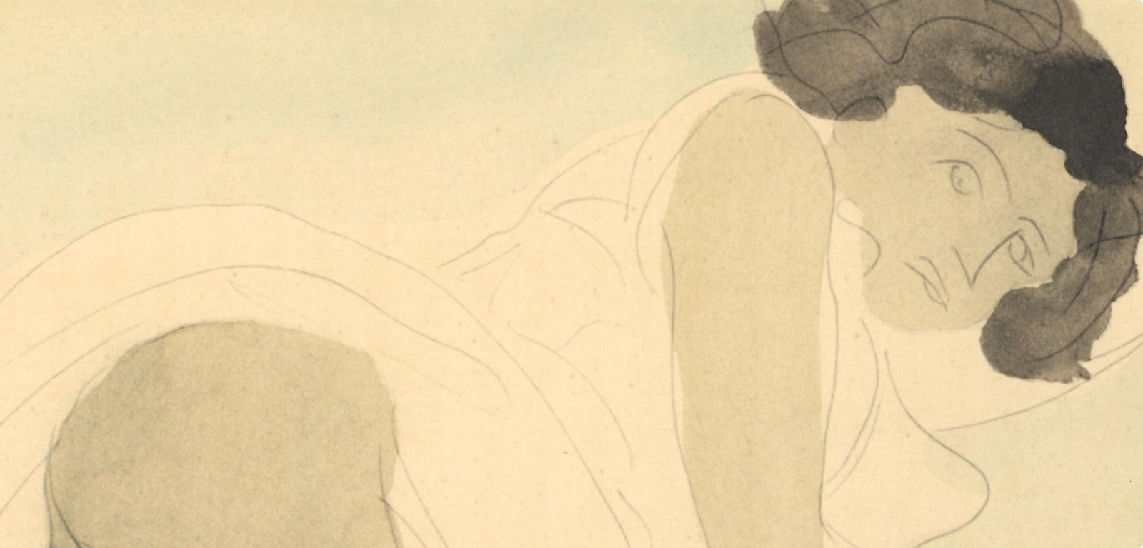 Lithograph - Auguste Rodin - Composition - La Varende - Rodin - 4