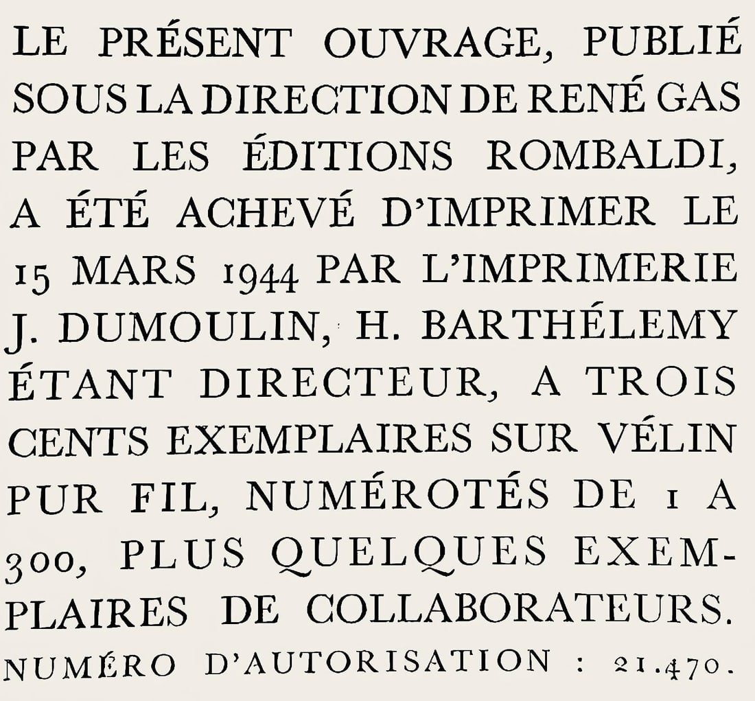 Lithograph - Auguste Rodin - Composition - La Varende - Rodin - 6