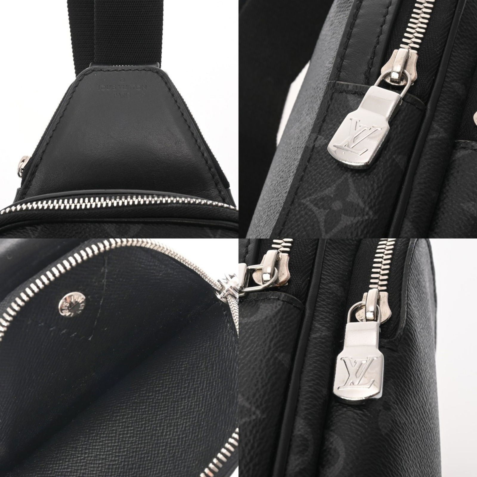 Canvas - Louis Vuitton Sling Bag Monogram Eclipse - 10