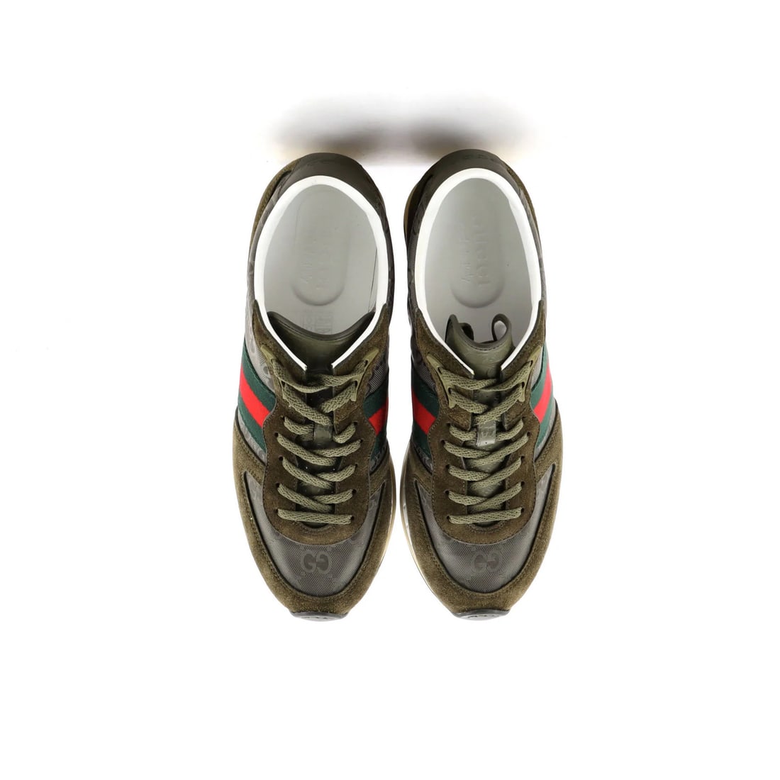 Suede Gucci Men's Re-Motion Sneakers GG Canvas and - 2