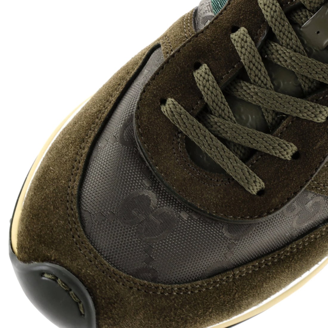 Suede Gucci Men's Re-Motion Sneakers GG Canvas and - 5