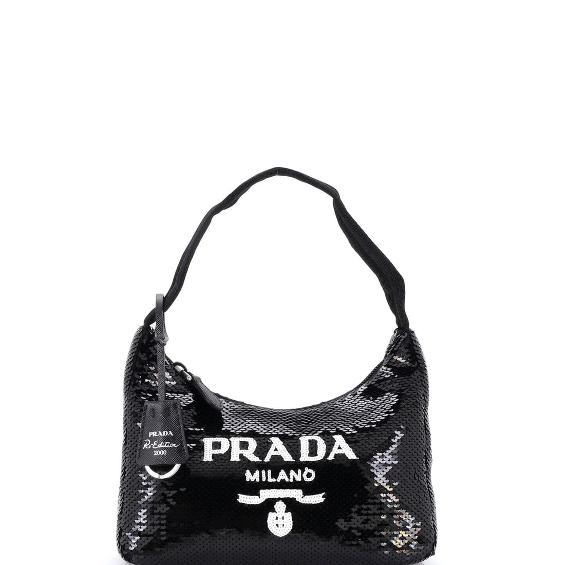 Mini Prada Re-Edition 2000 Hobo Sequins (1 of 6)