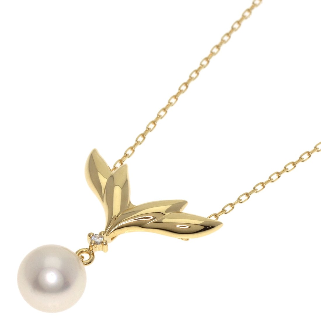 Gold MIKIMOTO Pearl 1P Diamond Necklace K18 Yellow: Gold MIKIMOTO Pearl 1P Diamond Necklace K18 Yellow This listing features Gold MIKIMOTO Pearl 1P Diamond Necklace K18 Yellow. Item specifics are provided below. Item Specifics: Brand: MIKIMOTO Style: